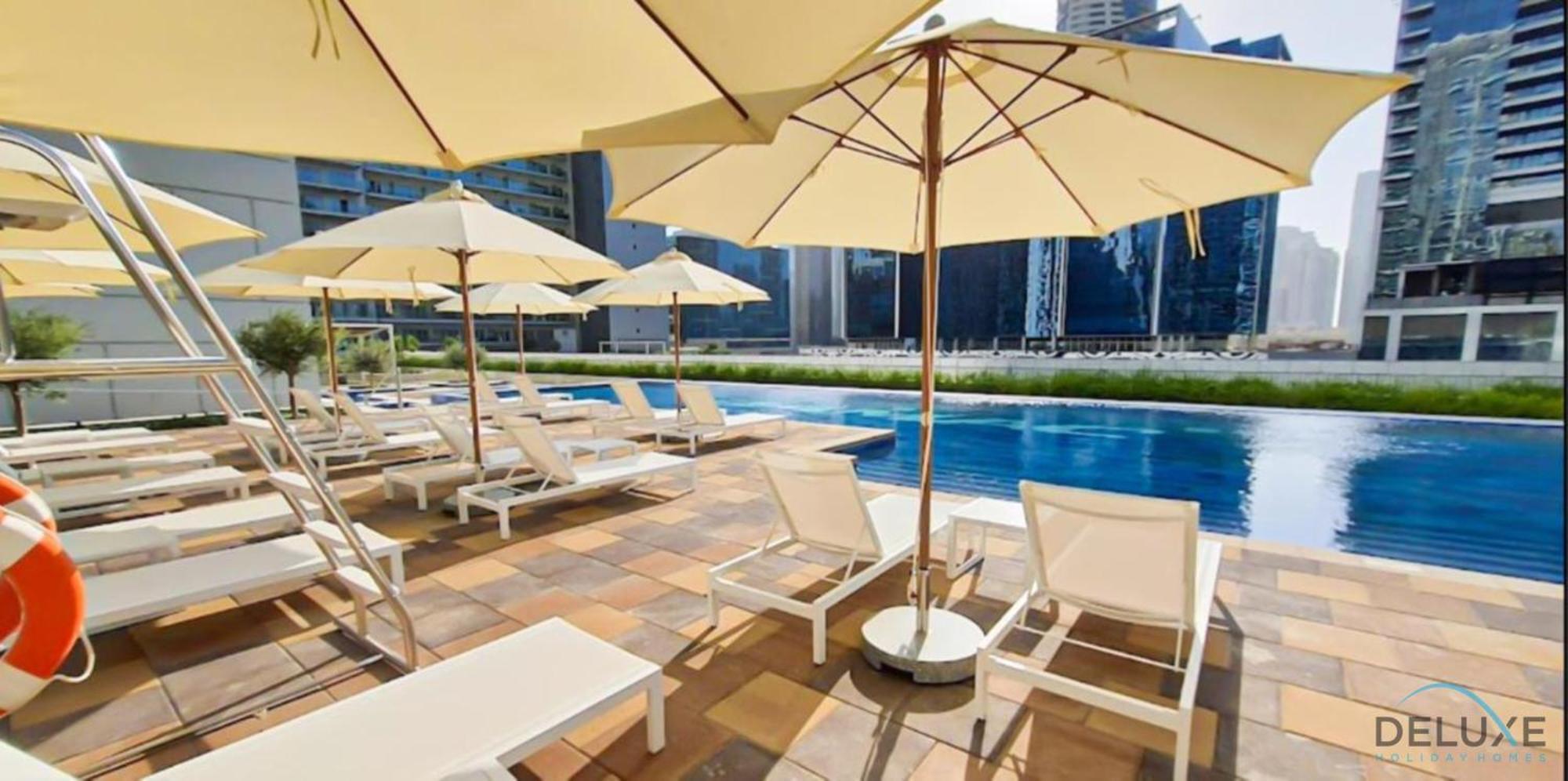 Apartment Calm 1br In Vera Tower, Business Bay By Deluxe Homes Dubai