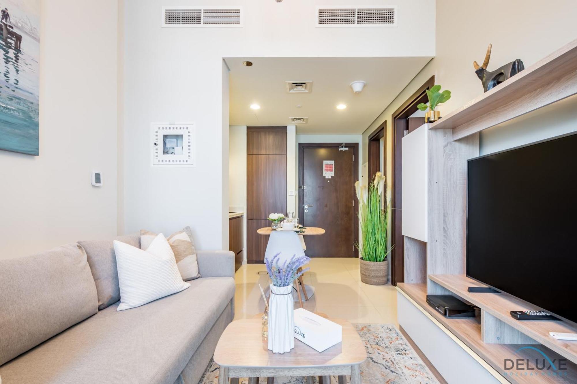 Apartment Calm 1br In Vera Tower, Business Bay By Deluxe Homes Dubai