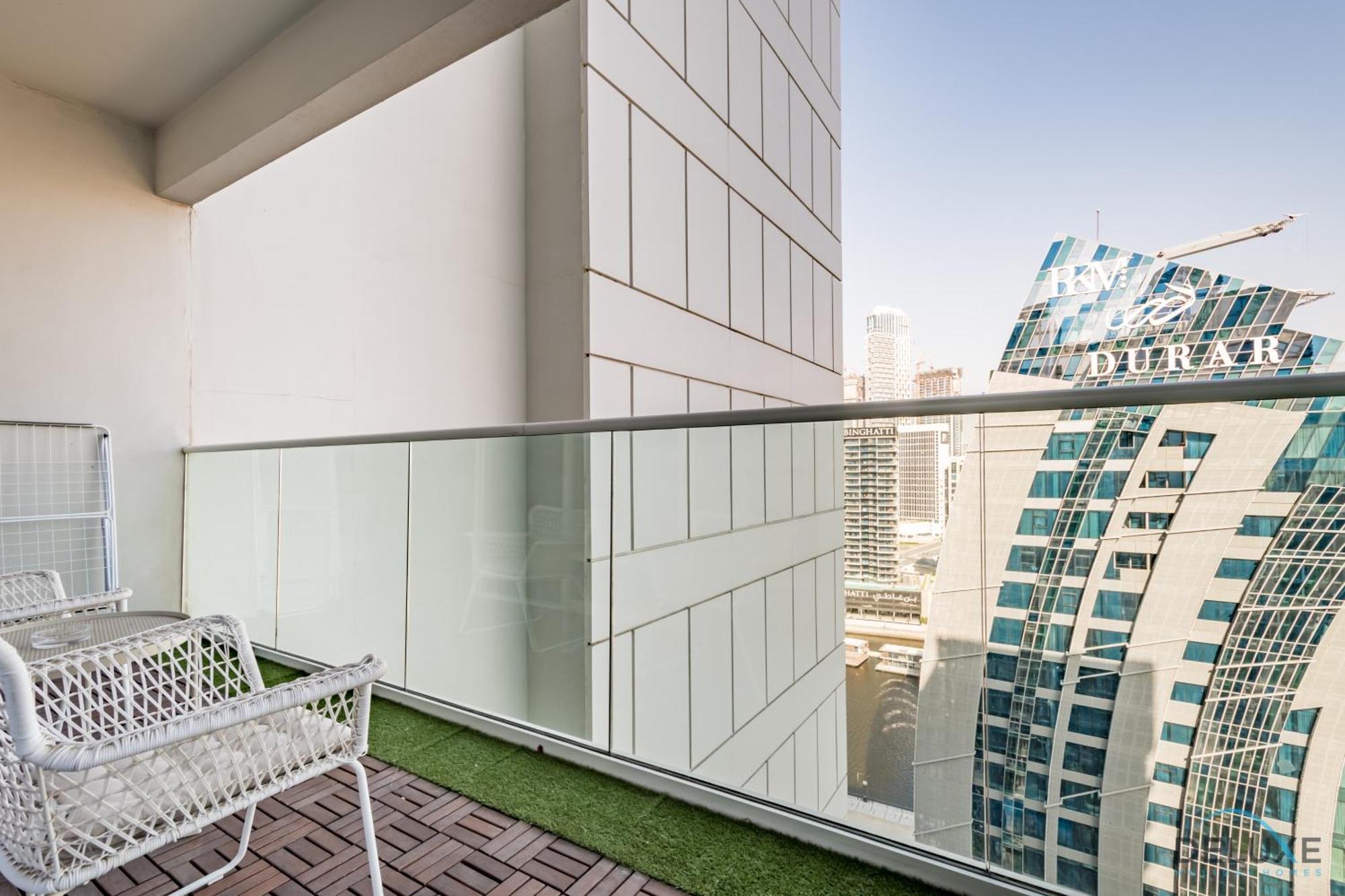 Apartment Calm 1br In Vera Tower, Business Bay By Deluxe Homes *