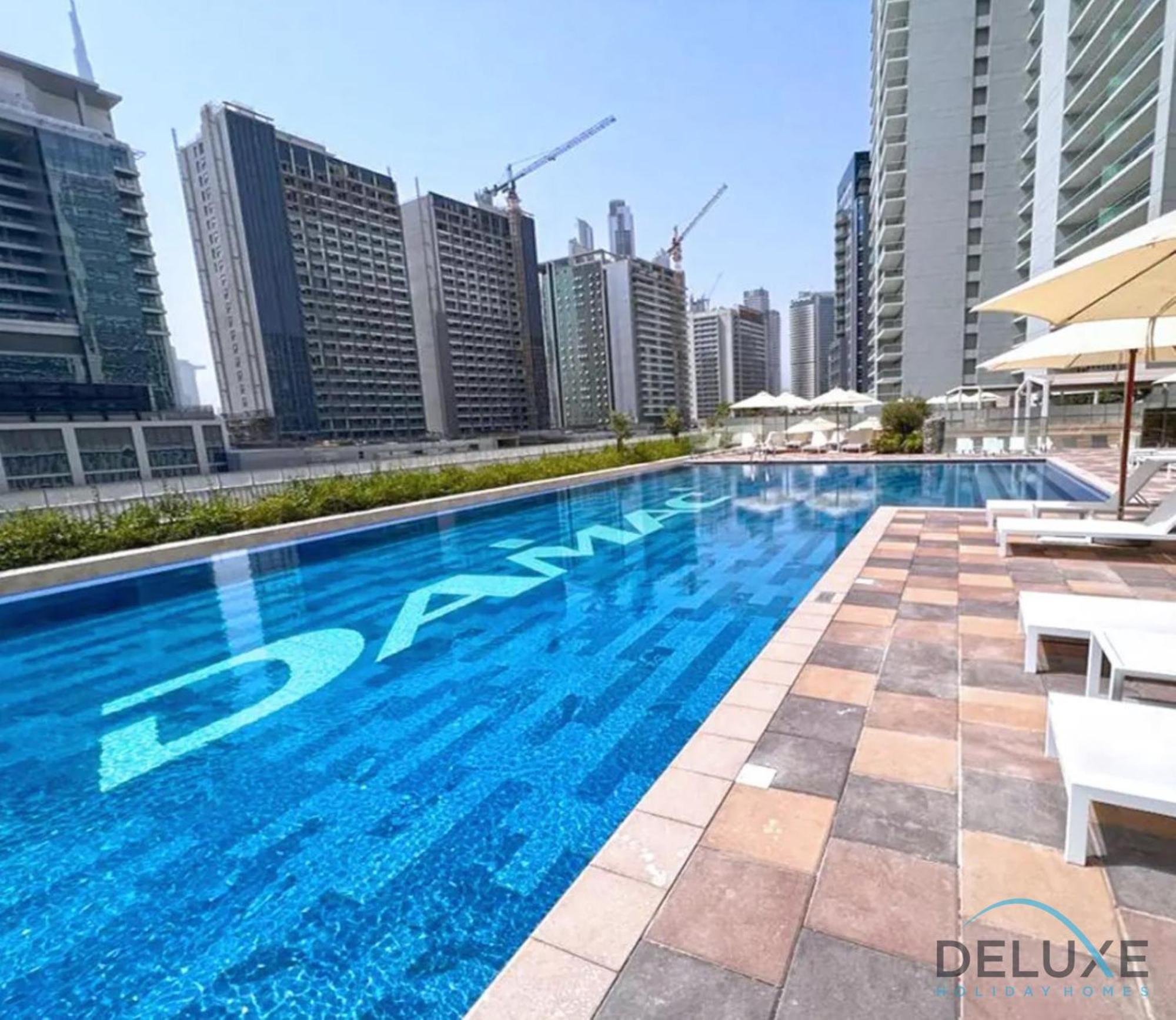 Apartment Calm 1br In Vera Tower, Business Bay By Deluxe Homes Dubai