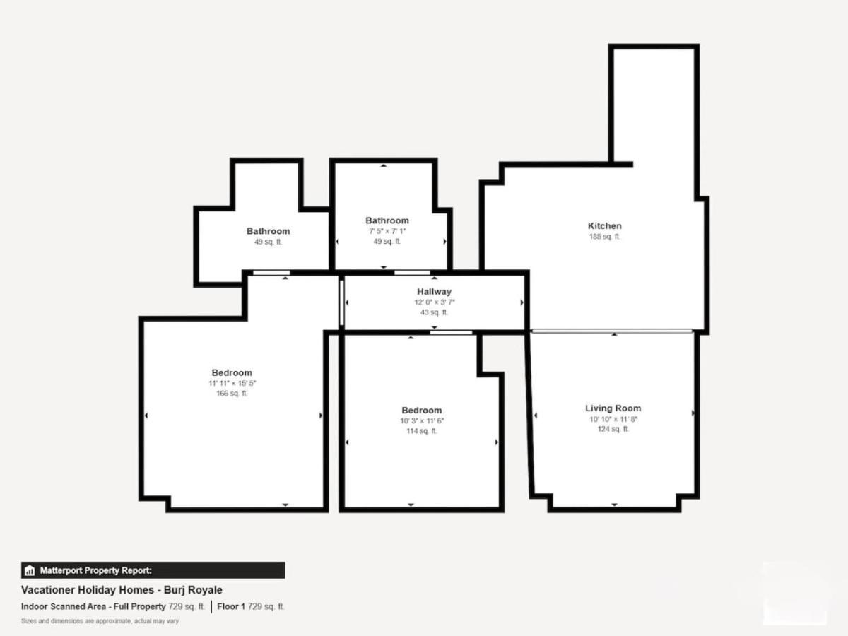Apartment Burj Royale - Two Bedroom *