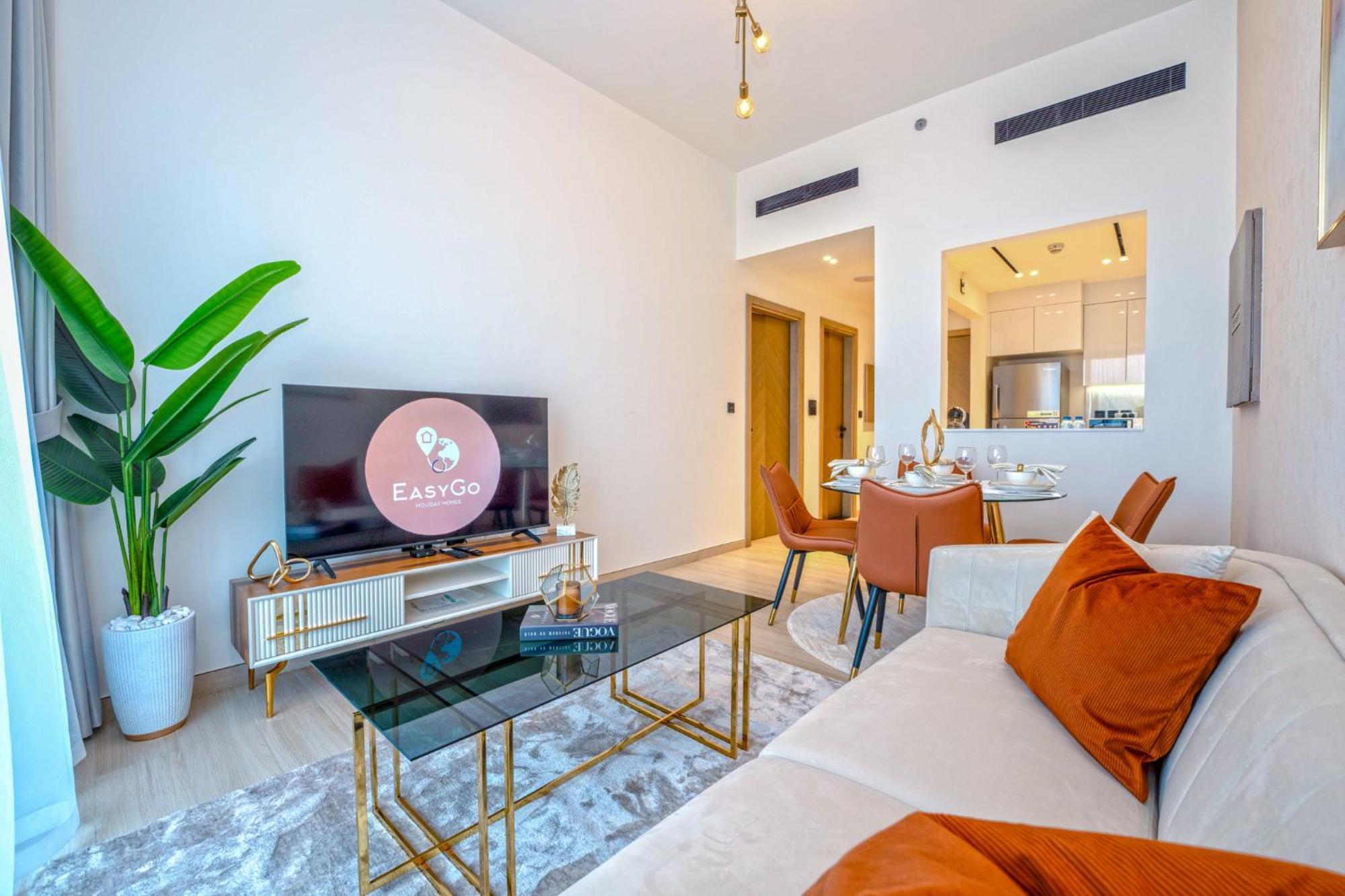 Easygo - Binghatti Heights 1br Comfortable Apartment Dubai