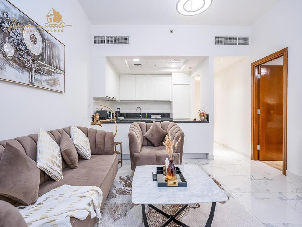 Apartment Modern High Floor Canal View1 Bhk Dubai