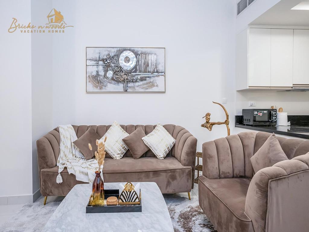 Apartment Modern High Floor Canal View1 Bhk Dubai