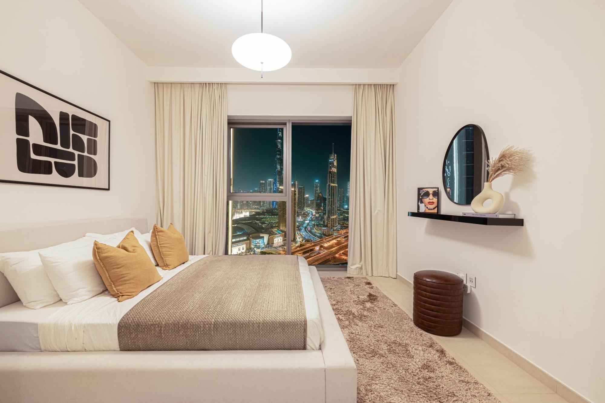 Apartment 2br With Full Burj View And Direct Access To Mall *