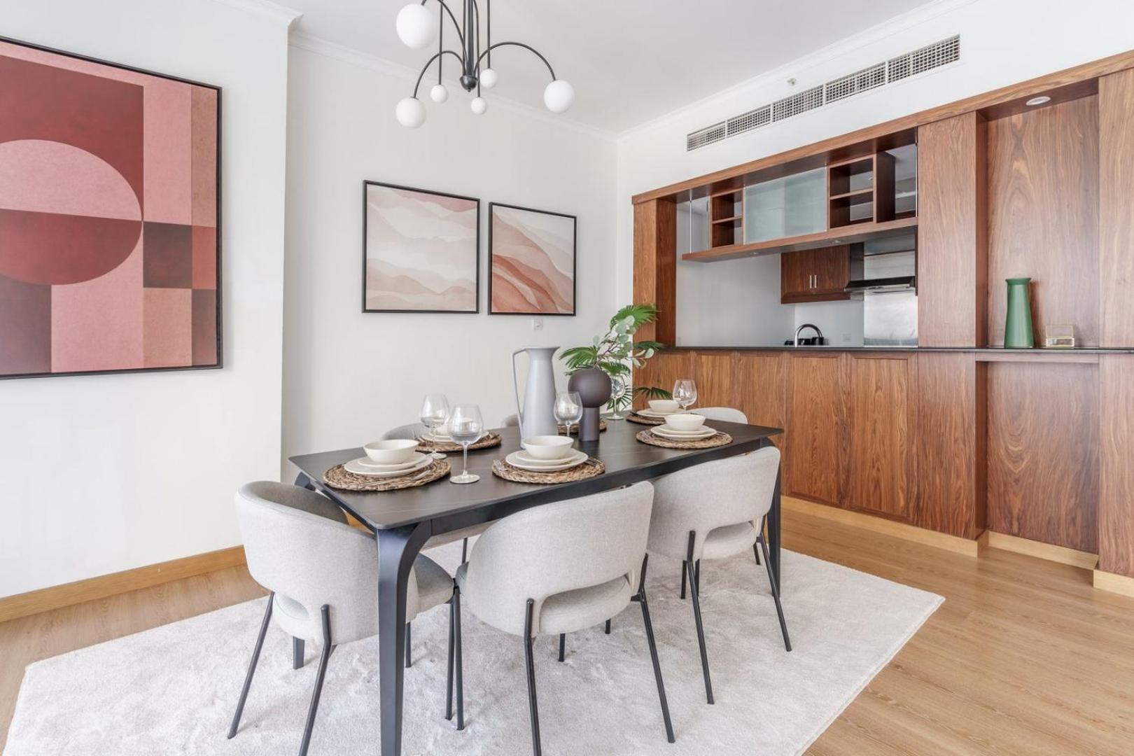 Apartment Guestready - Modern White With Fountain View Dubai
