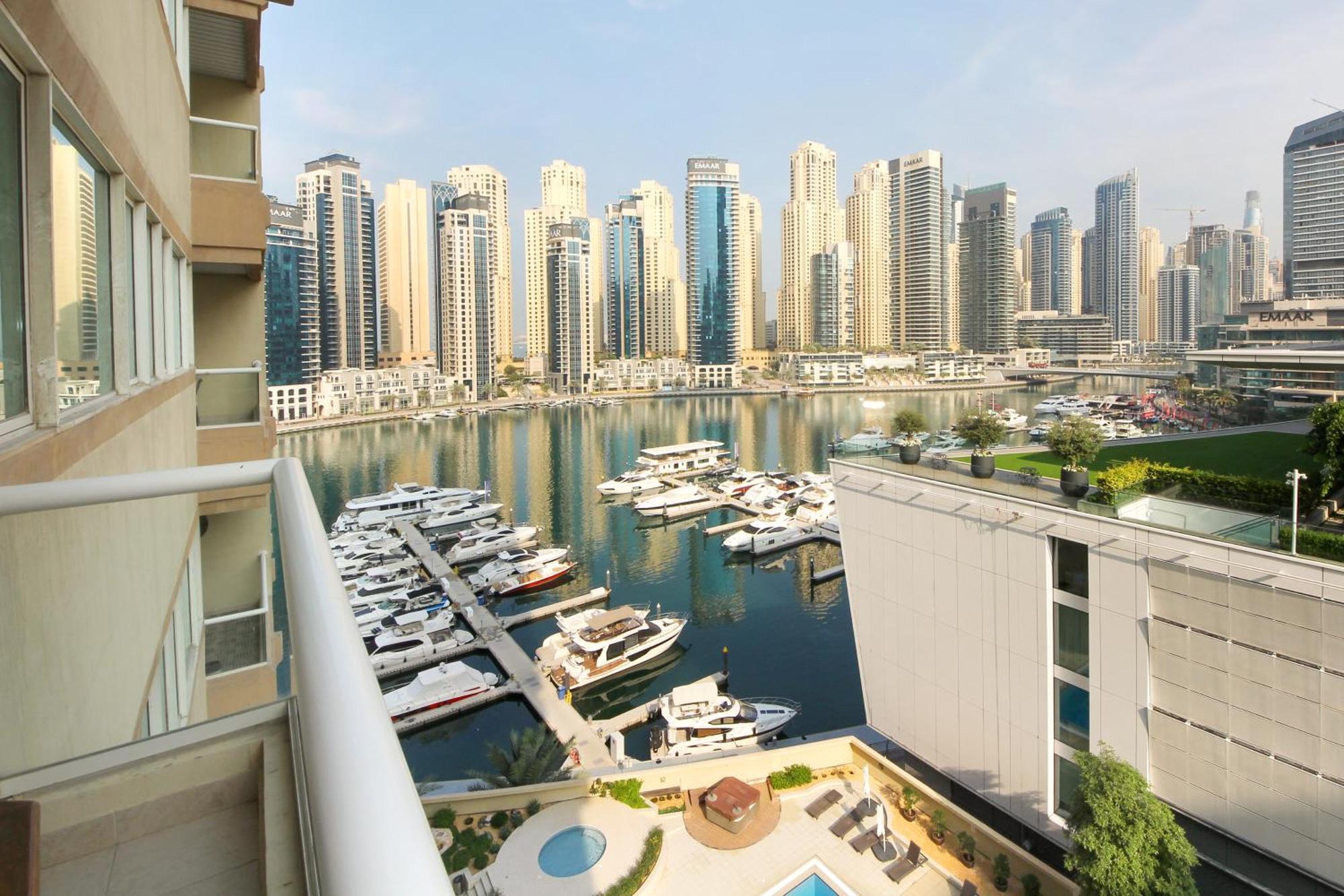 Stunning Marina View In Marina Sail Tower By Truebleu Apartment Dubai