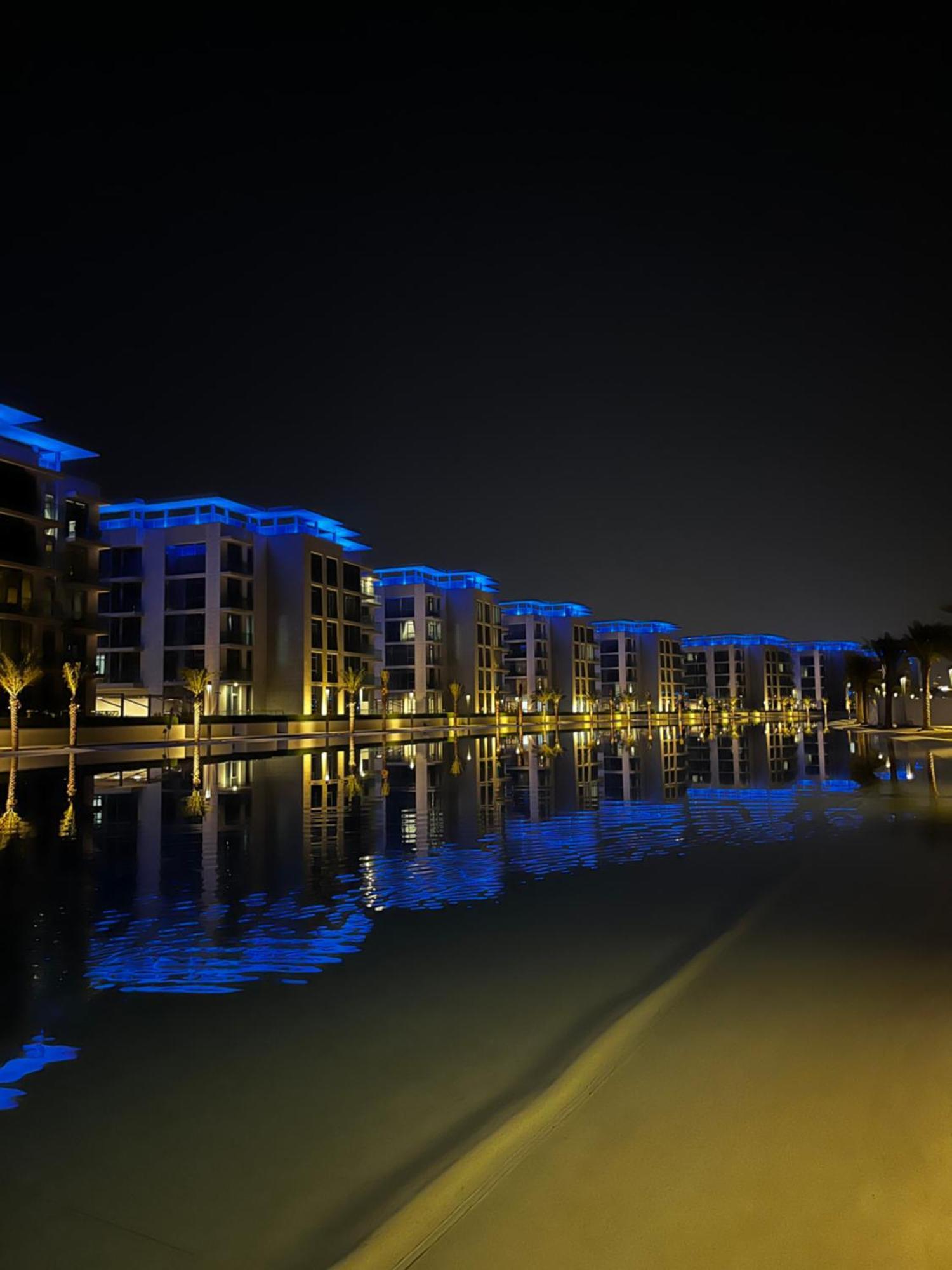 Beautiful Lagoon Facing Dubai