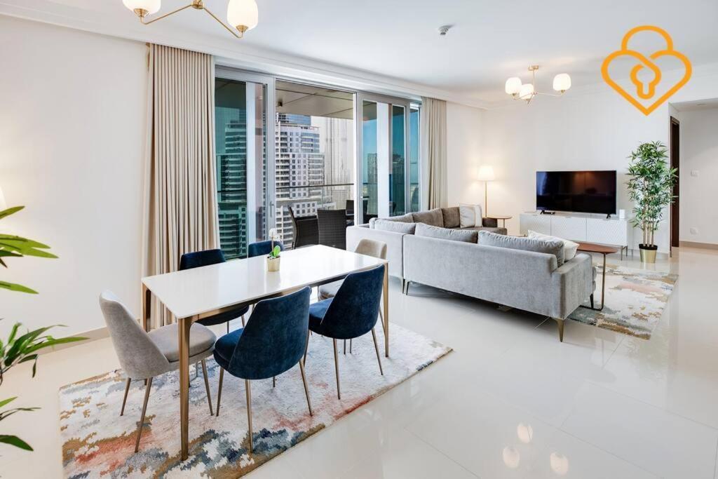 Keysplease 3 Bedroom Burj View, Mall Access Boulevard Point Tower Apartment
