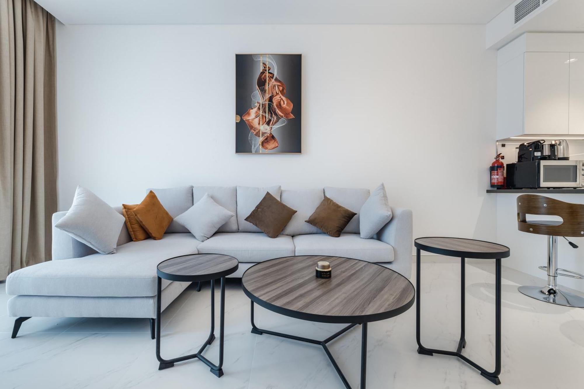 A-living Cozy & Stylish 1br Retreat In District One Residences -14 * Dubai