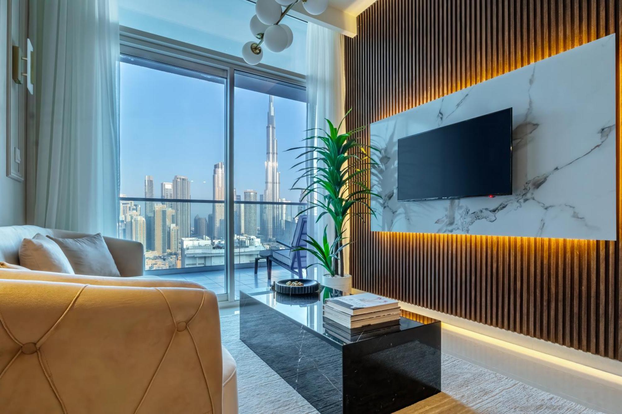 Luxury Floor With Full Burj Khalifa View Apartment Dubai