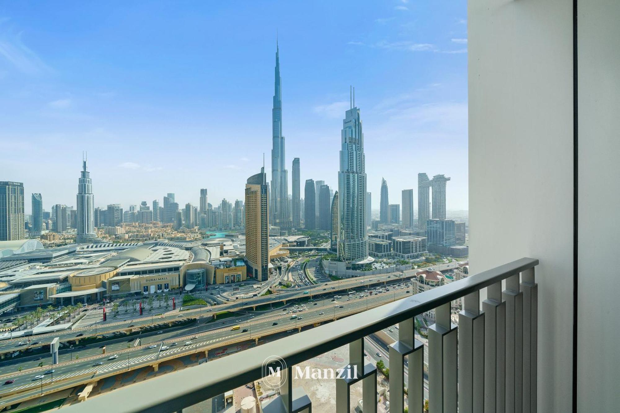 Apartment Manzil - 2br In Downtown Views With Direct Access To Mall