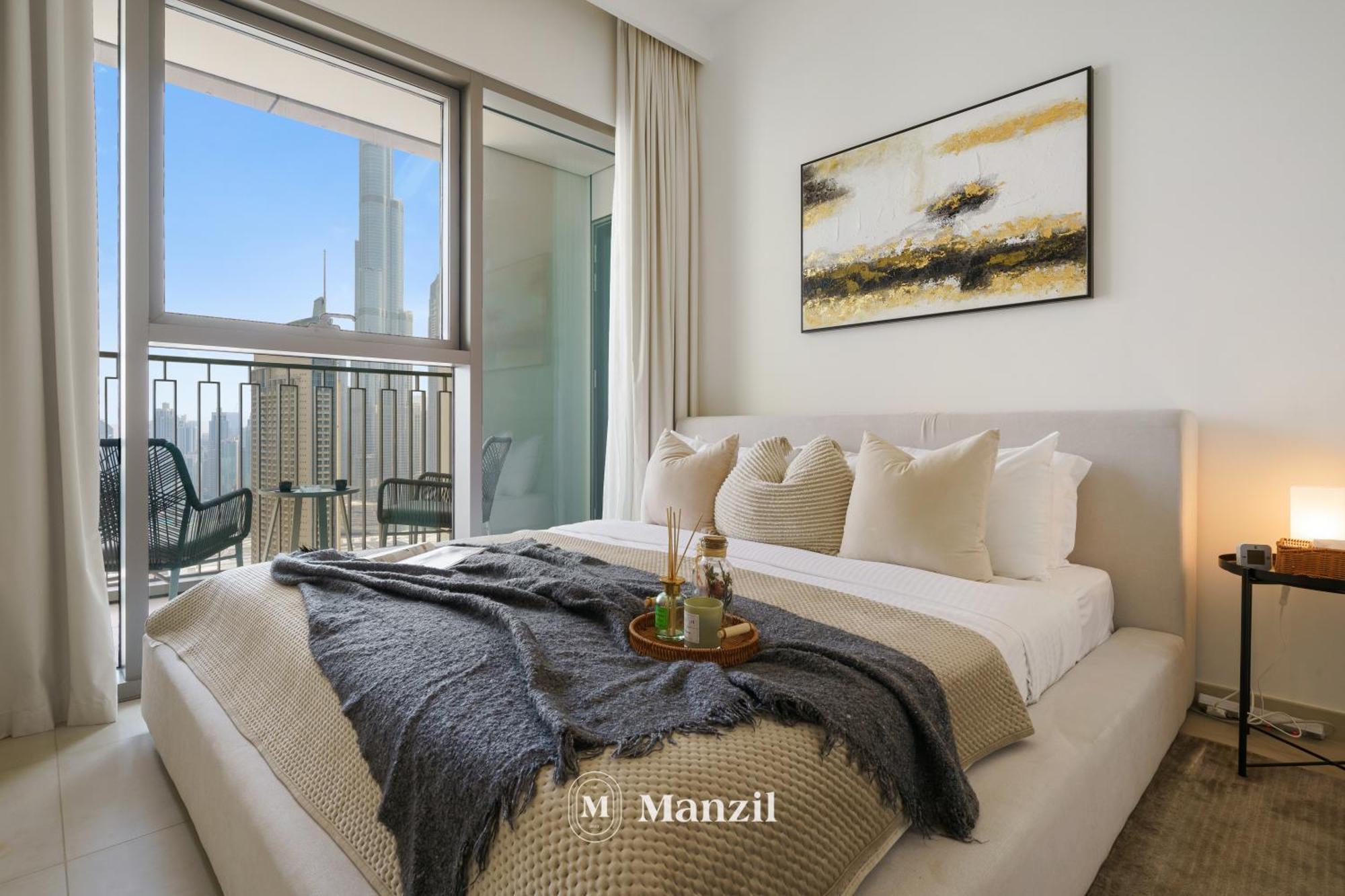 Apartment Manzil - 2br In Downtown Views With Direct Access To Mall *