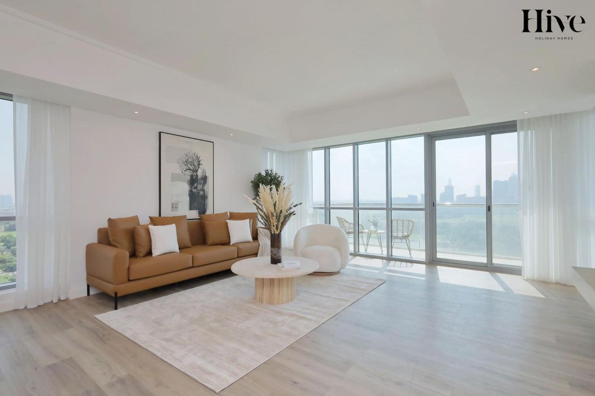 Apartment Luxury 3 Bedroom With Golf Course Views Dubai