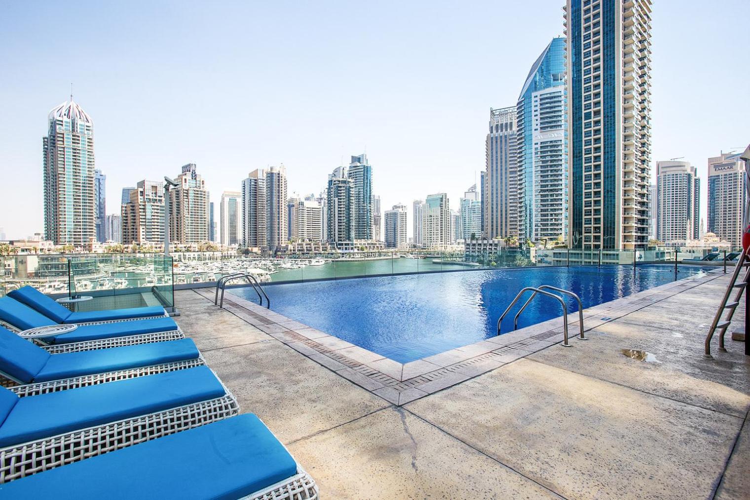 Apartment Blueground Marina Gym Security Marina View Dxb-1479 Dubai