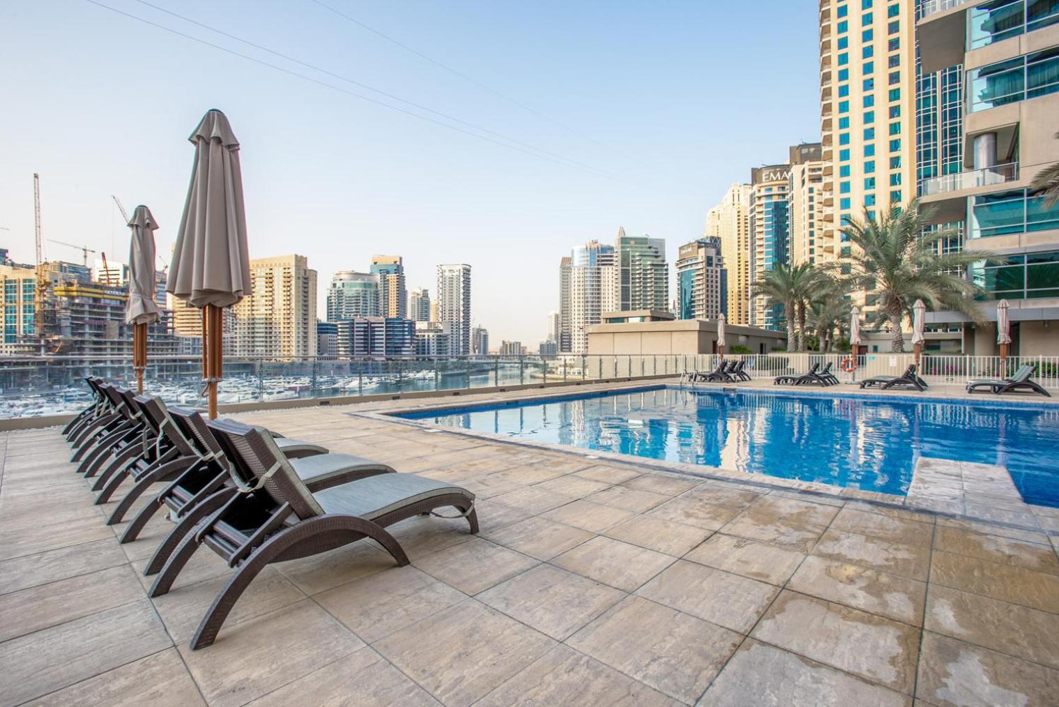 Blueground Marina Pool Gym Dxb-469 Dubai