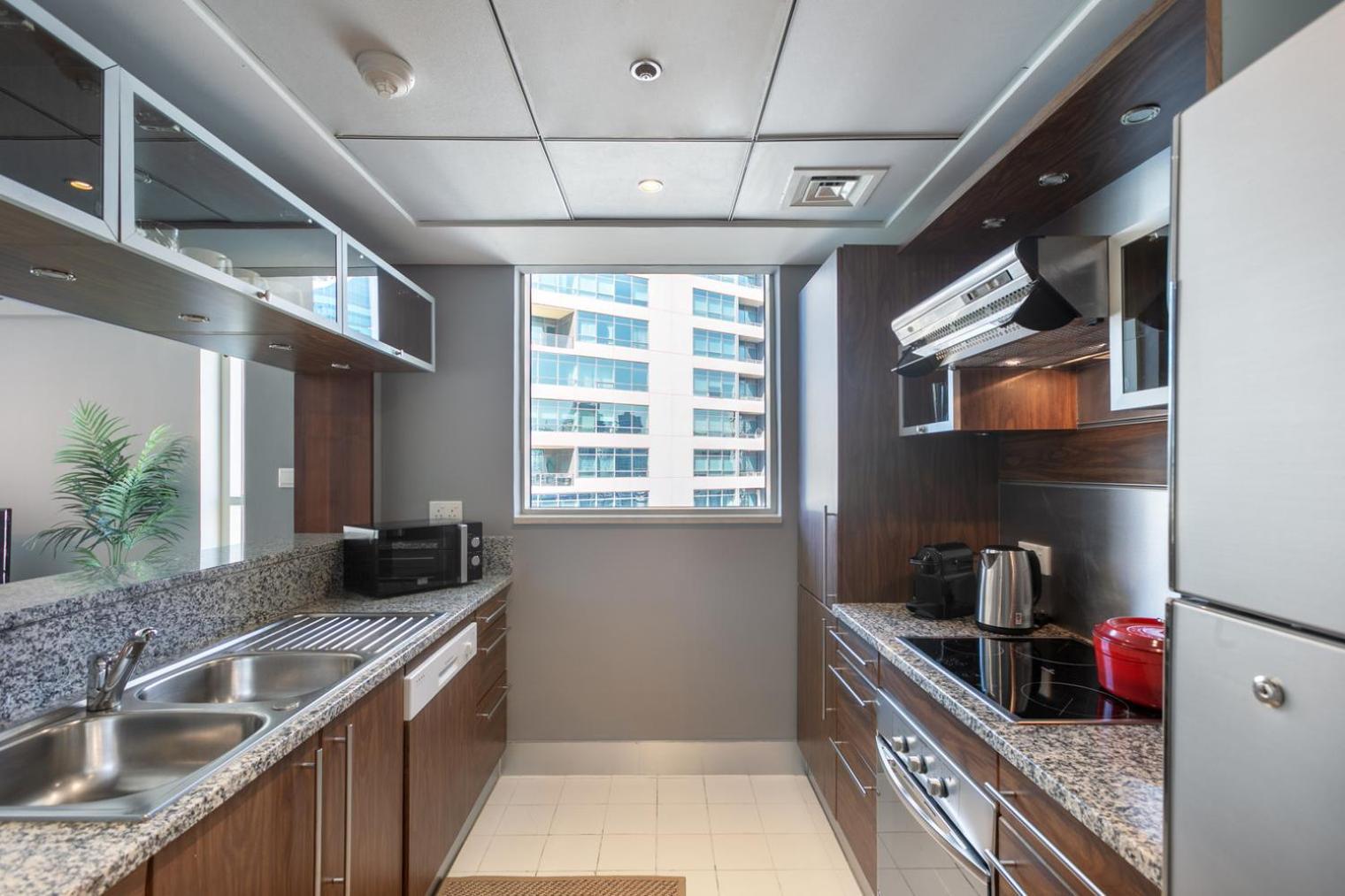 Blueground Marina Pool Gym Dxb-469 Apartment *