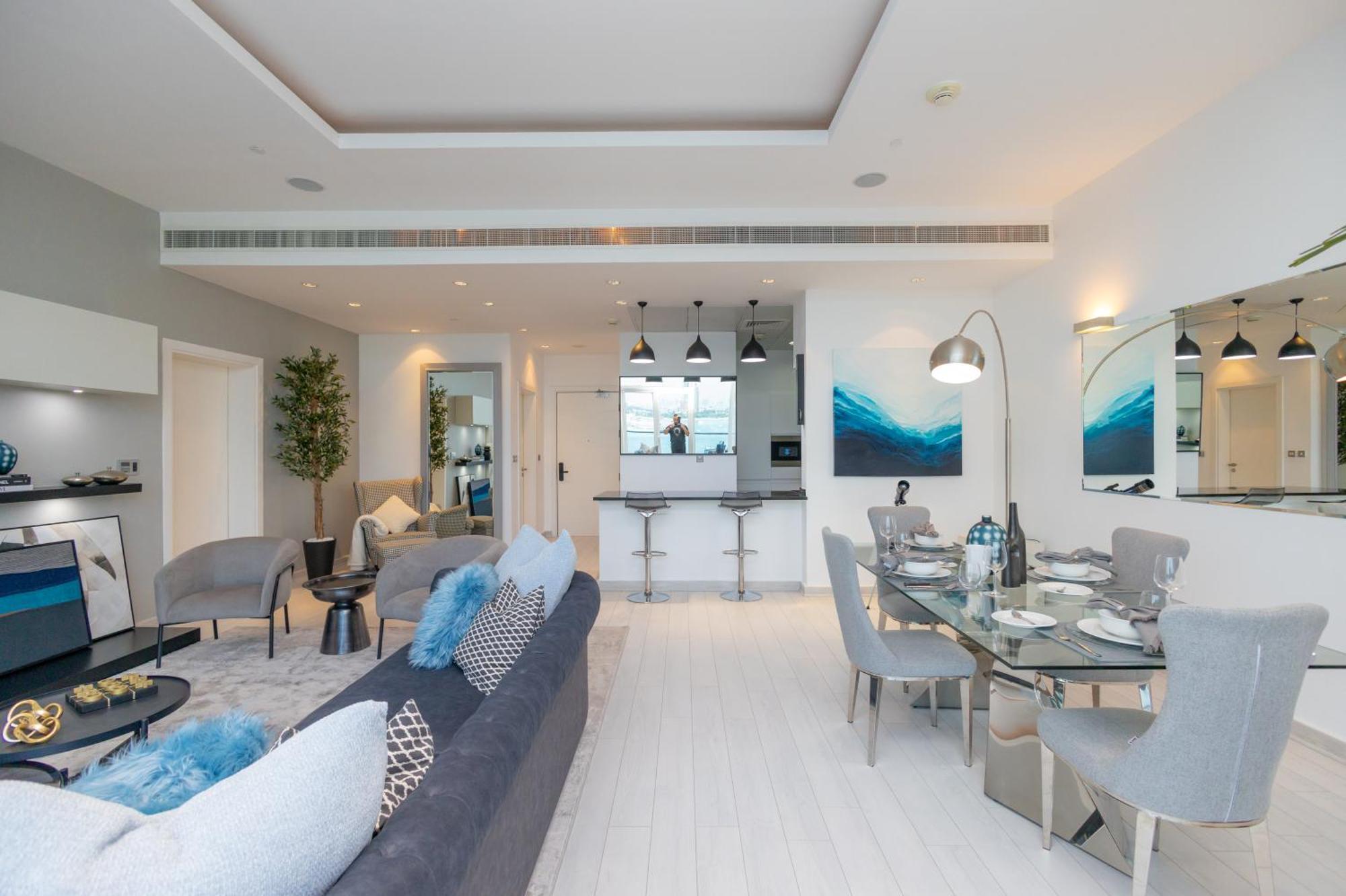 Welhome - Oceanfront Elegance 1br With Palm & Sea Views Apartment