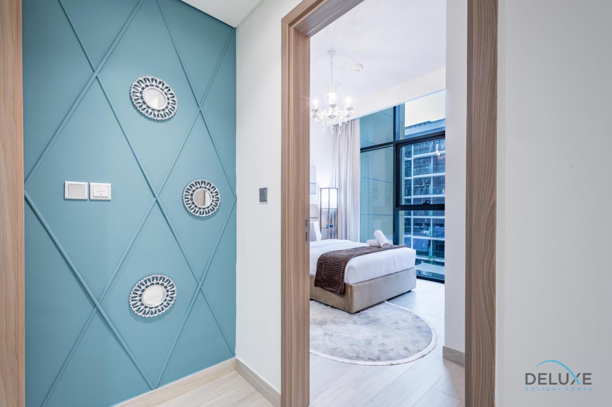 Charming 1br In Azizi Riviera 30, Al Merkadh By Deluxe Homes Apartment