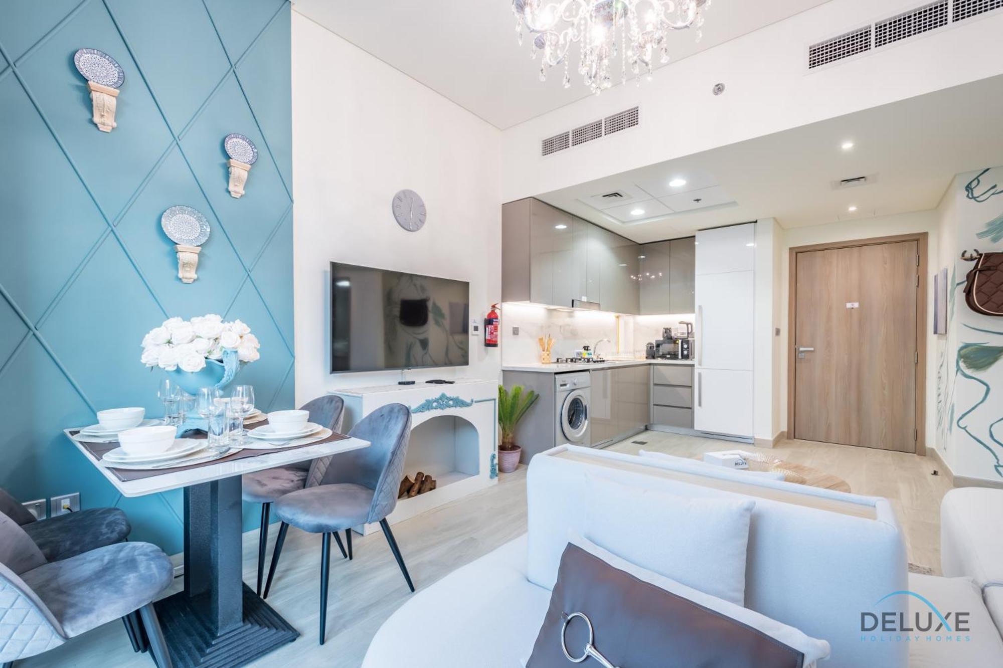 Charming 1br In Azizi Riviera 30, Al Merkadh By Deluxe Homes