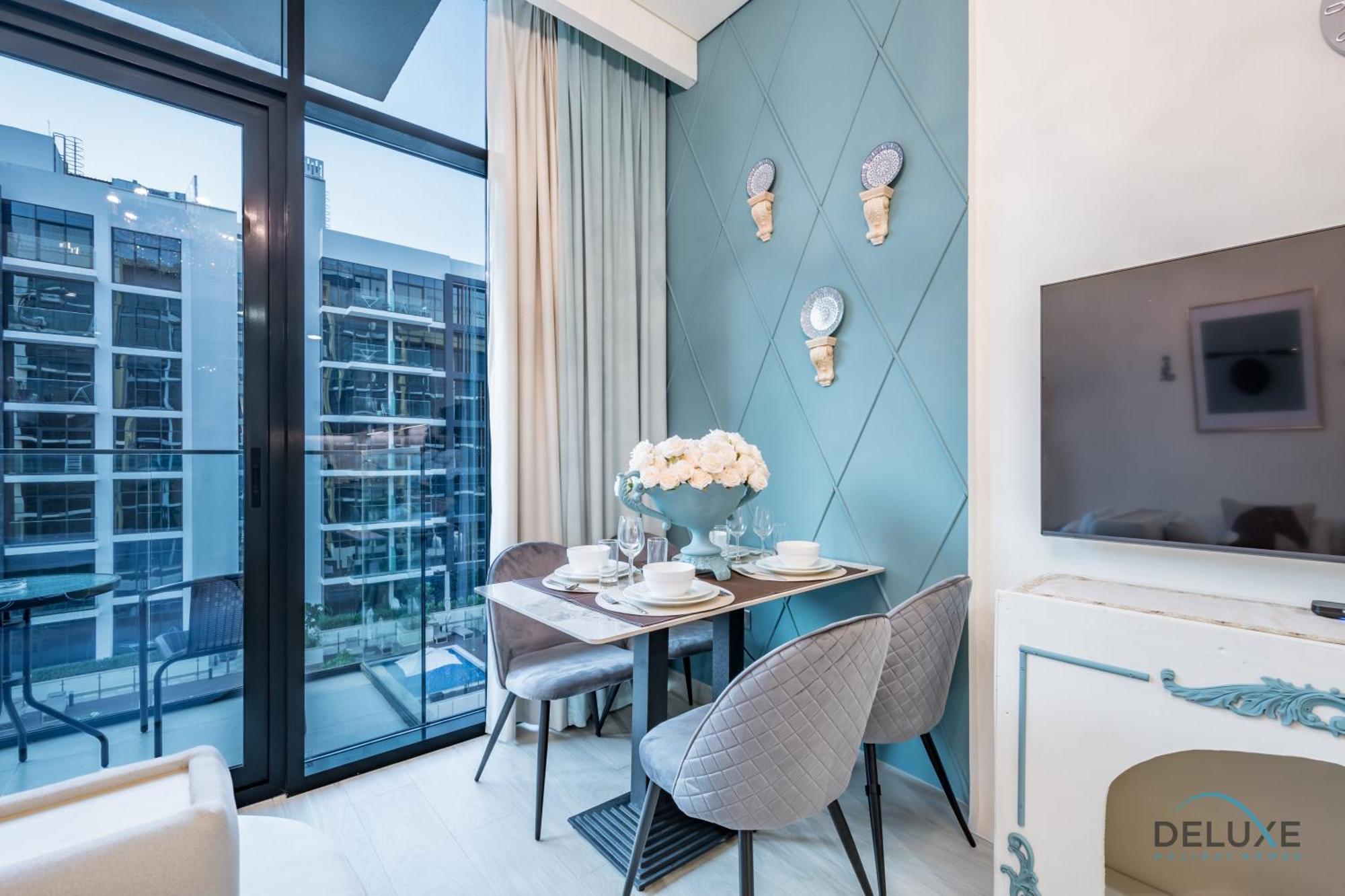 Apartment Charming 1br In Azizi Riviera 30, Al Merkadh By Deluxe Homes