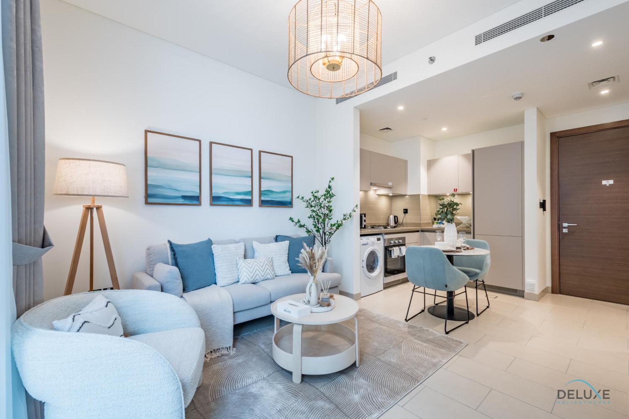 Chic 1br In Sobha Creek Vistas Reserve, Al Merkadh By Deluxe Homes Apartment *
