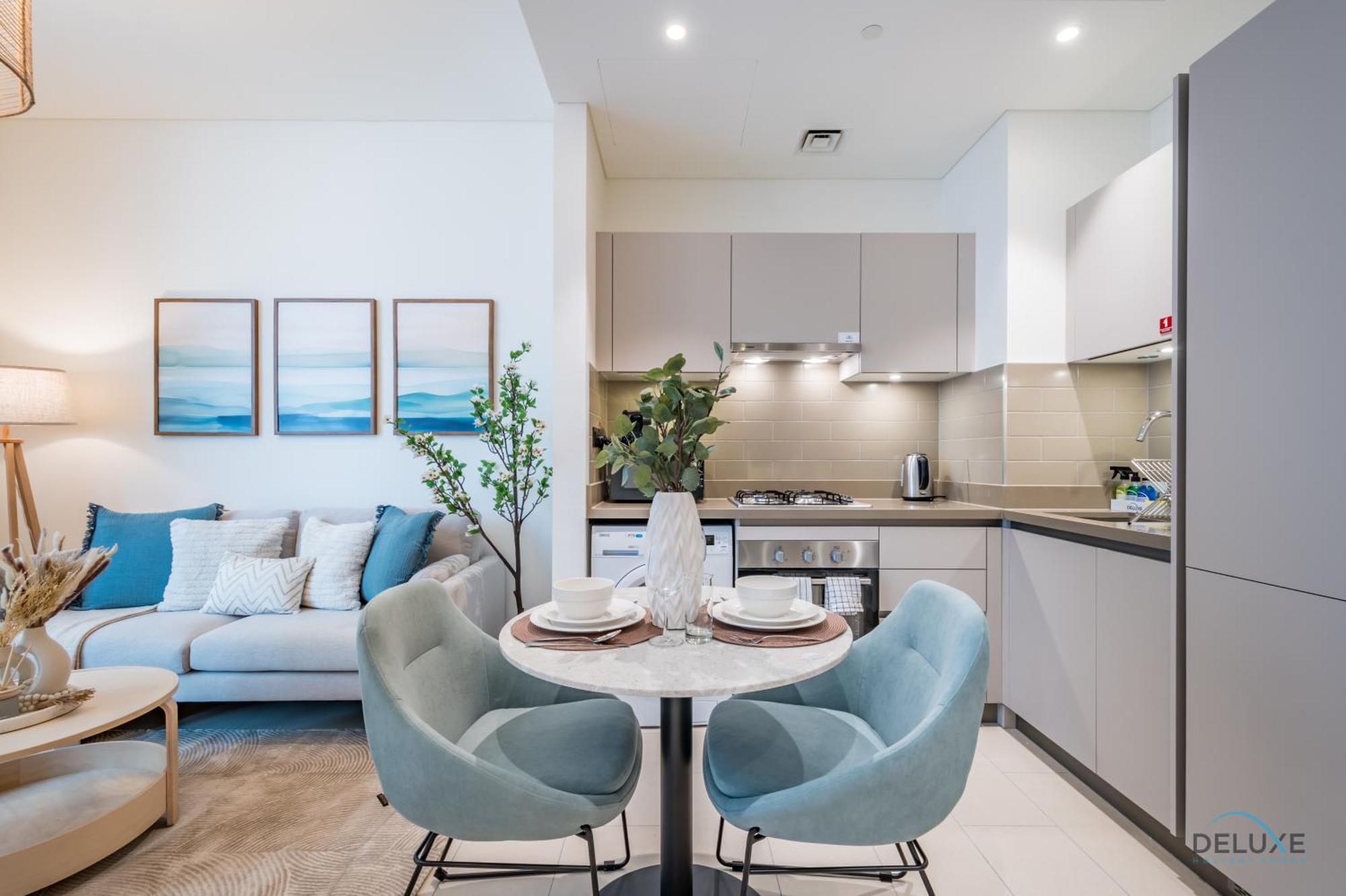 Chic 1br In Sobha Creek Vistas Reserve, Al Merkadh By Deluxe Homes Dubai