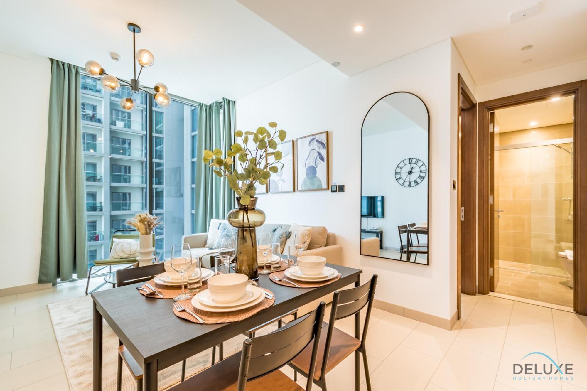 Charming 1br In Sobha Creek Vistas Reserve, Al Merkadh By Deluxe Homes Dubai