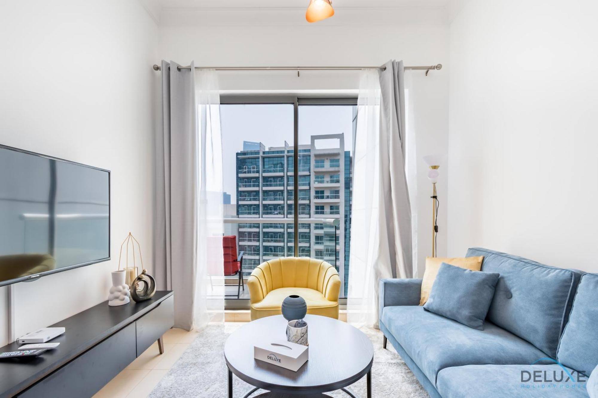 Captivating 1br In Mayfair Tower, Business Bay By Deluxe Homes Dubai