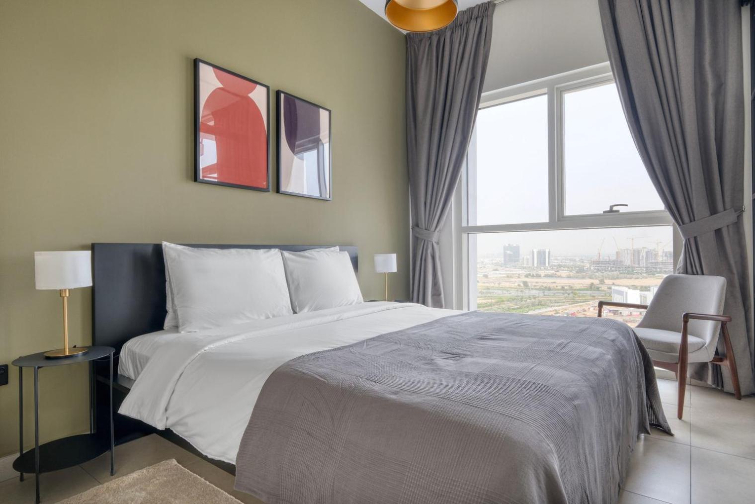 Apartment Blueground Hills Estate Tennis Pool Gym Dxb-1465 Dubai