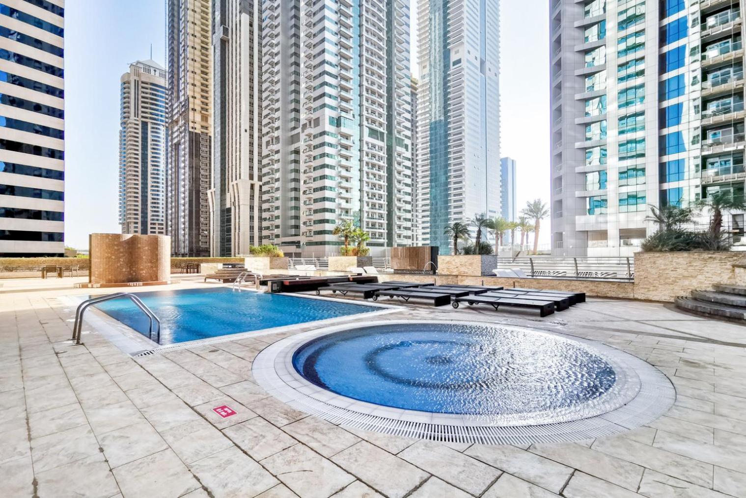 Apartment Blueground Marina Pool Gym Dxb-336 *