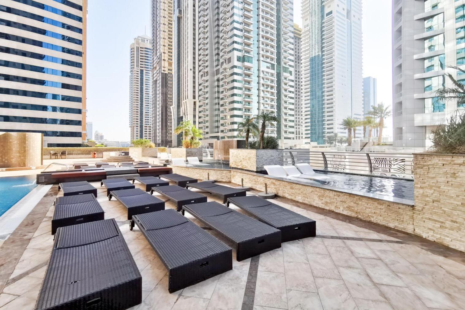 Blueground Marina Pool Gym Dxb-336 Dubai