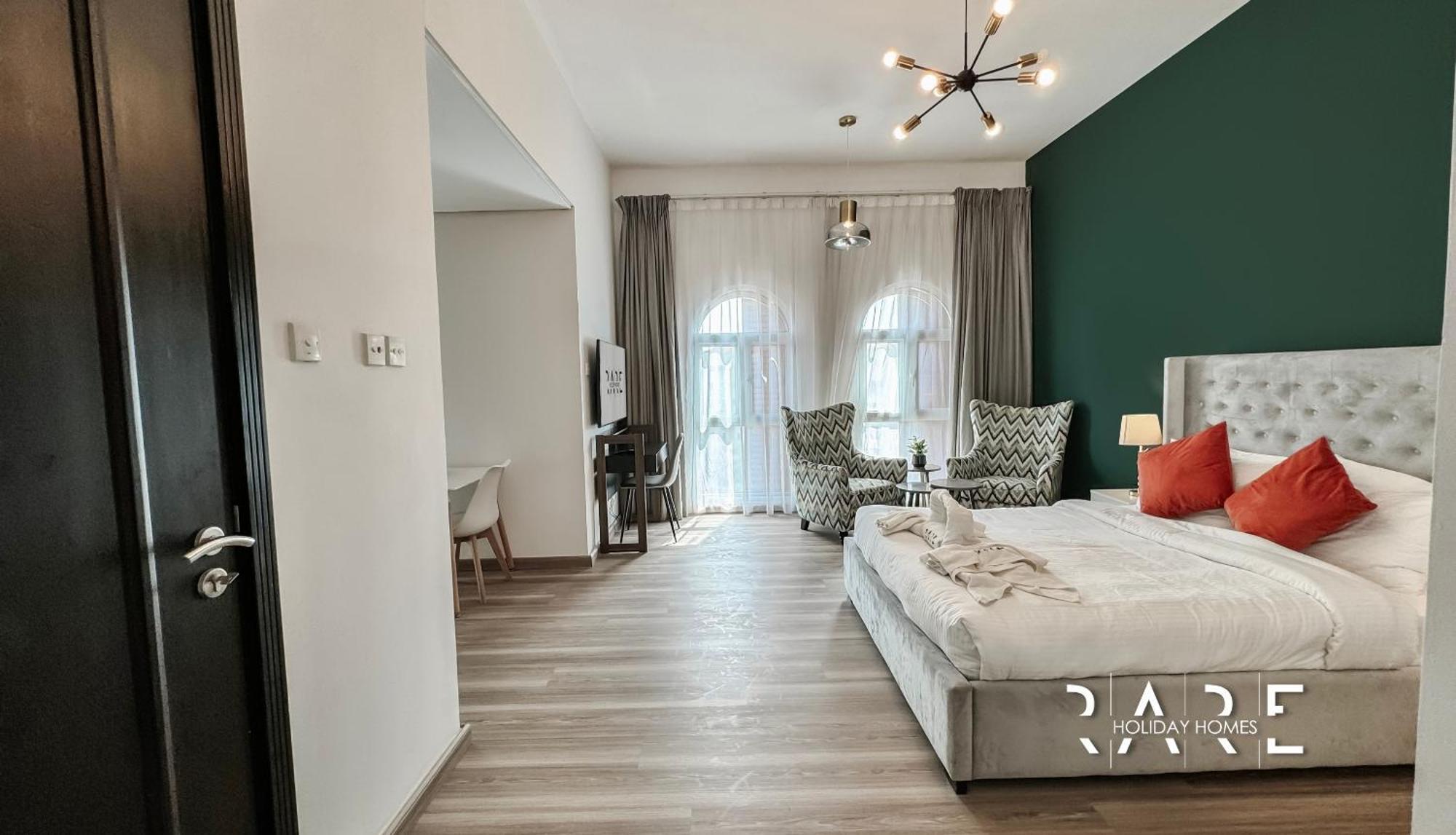 Apartment Rare Homes - Mediterranean Cluster - Near Ibn Battuta Mall - Discovery Garden - Building# Med 85 - R403 *