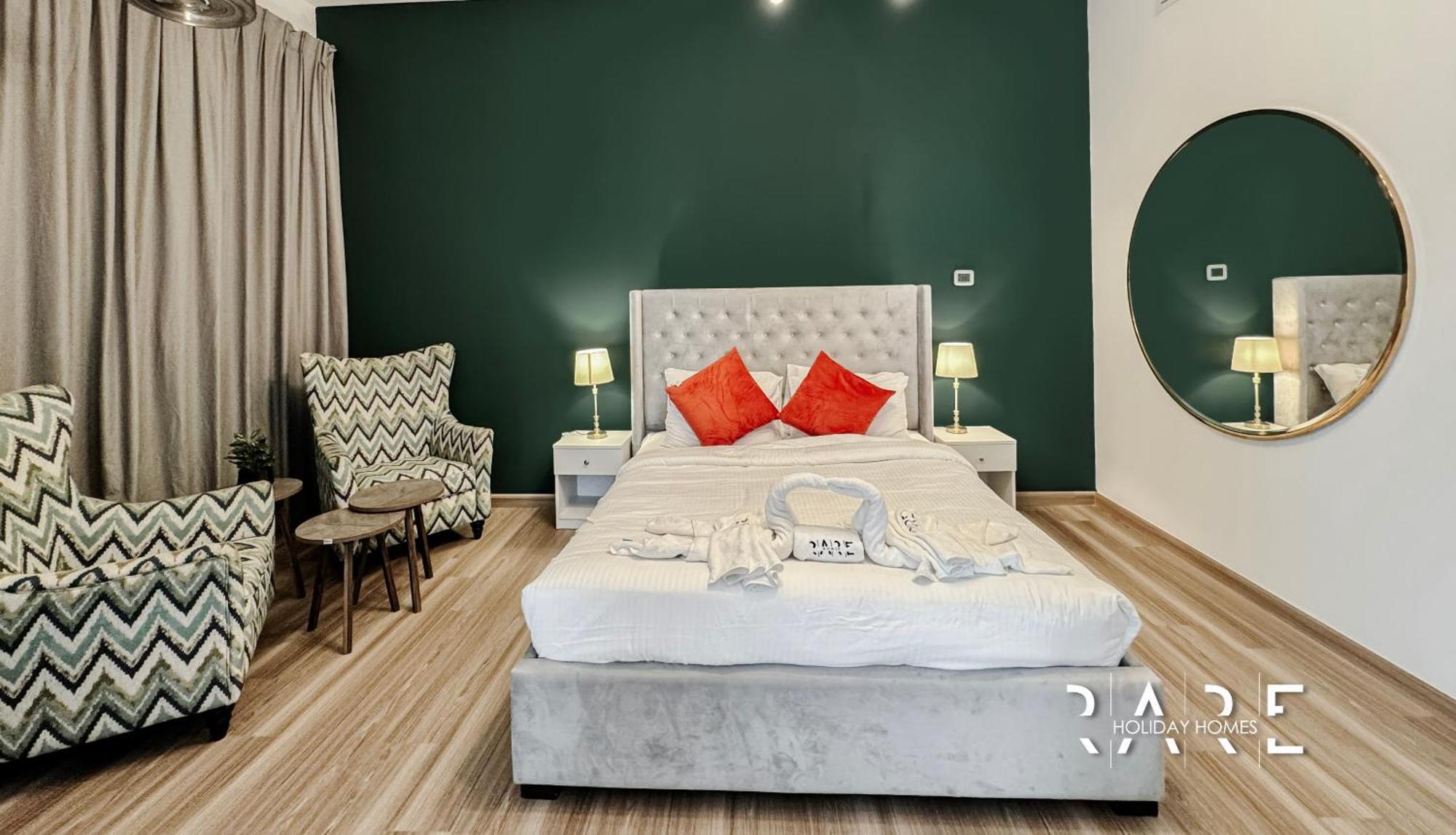 Apartment Rare Homes - Mediterranean Cluster - Near Ibn Battuta Mall - Discovery Garden - Building# Med 85 - R403 *