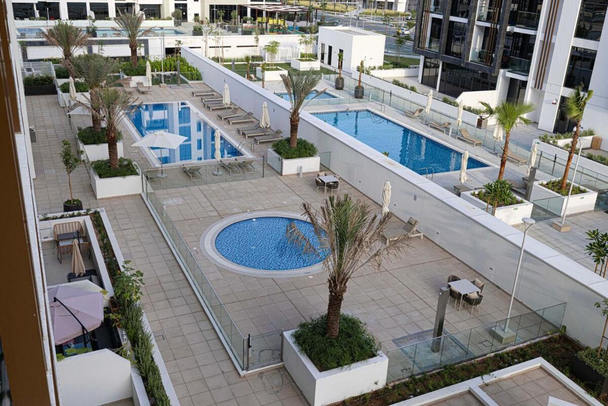 Apartment Elegant With Terrace 7 Min Burj Khalifa Dubai