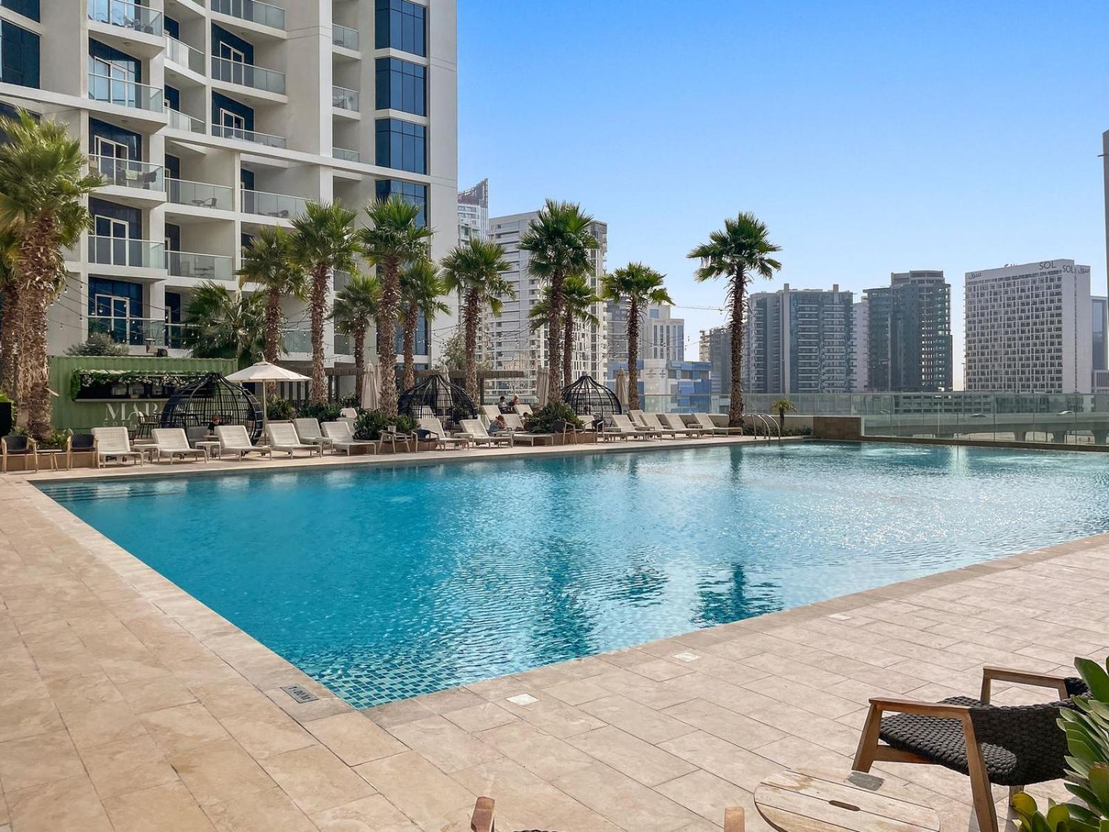 Aliving Stylish At Damac Prive With Balcony And Partial Burj Khalifa View-1315 Apartment Dubai