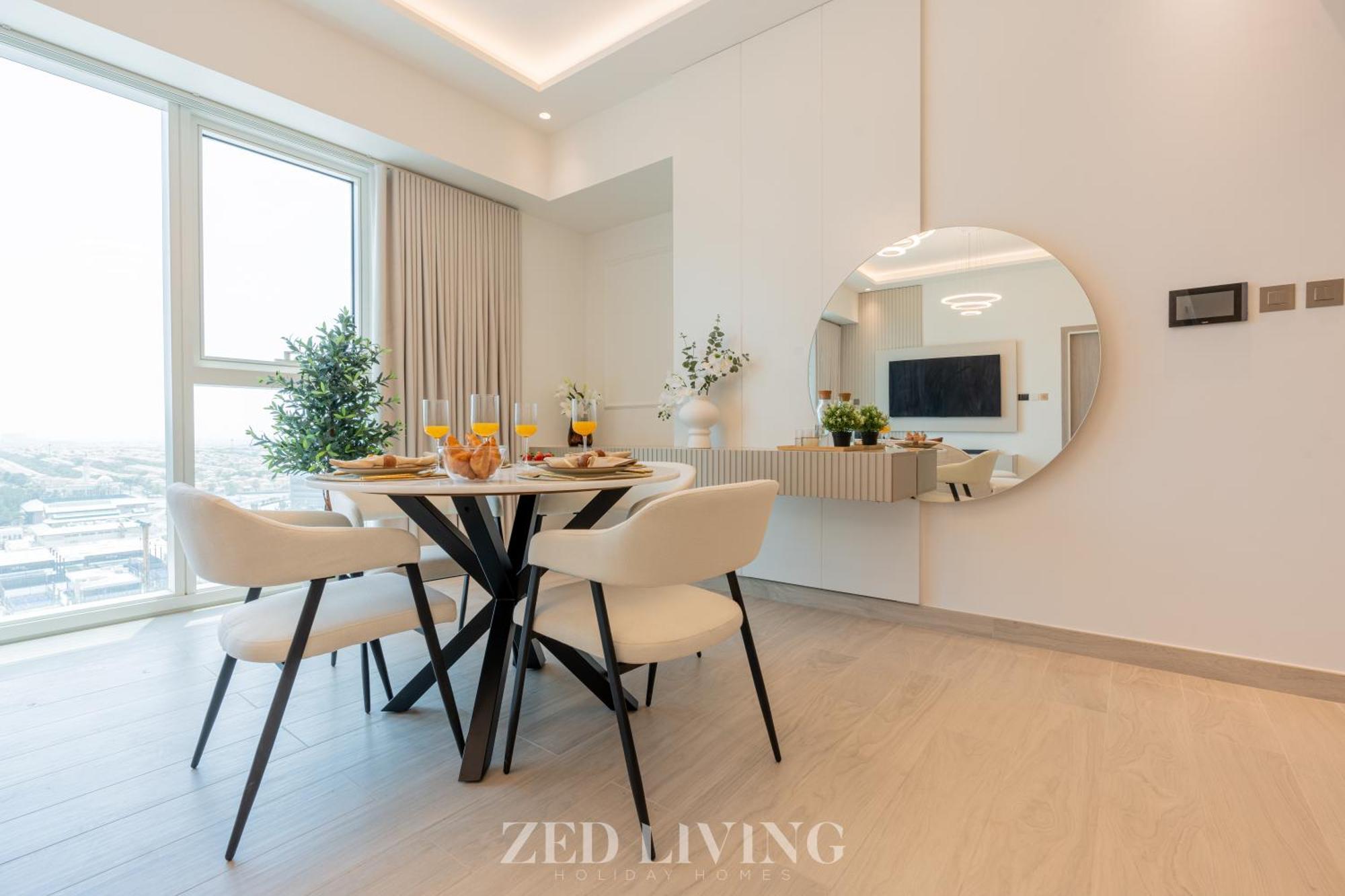Apartment Me Do Re - Luxury Living 1 Bedroom With Panoramic View - Zed Living Dubai