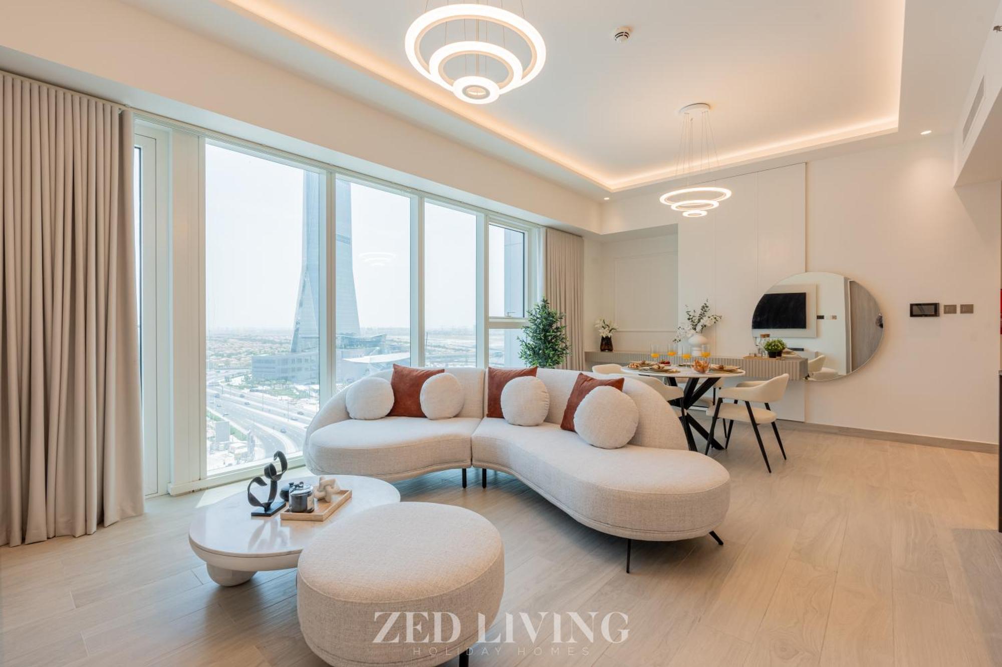 Me Do Re - Luxury Living 1 Bedroom With Panoramic View - Zed Living Apartment Dubai
