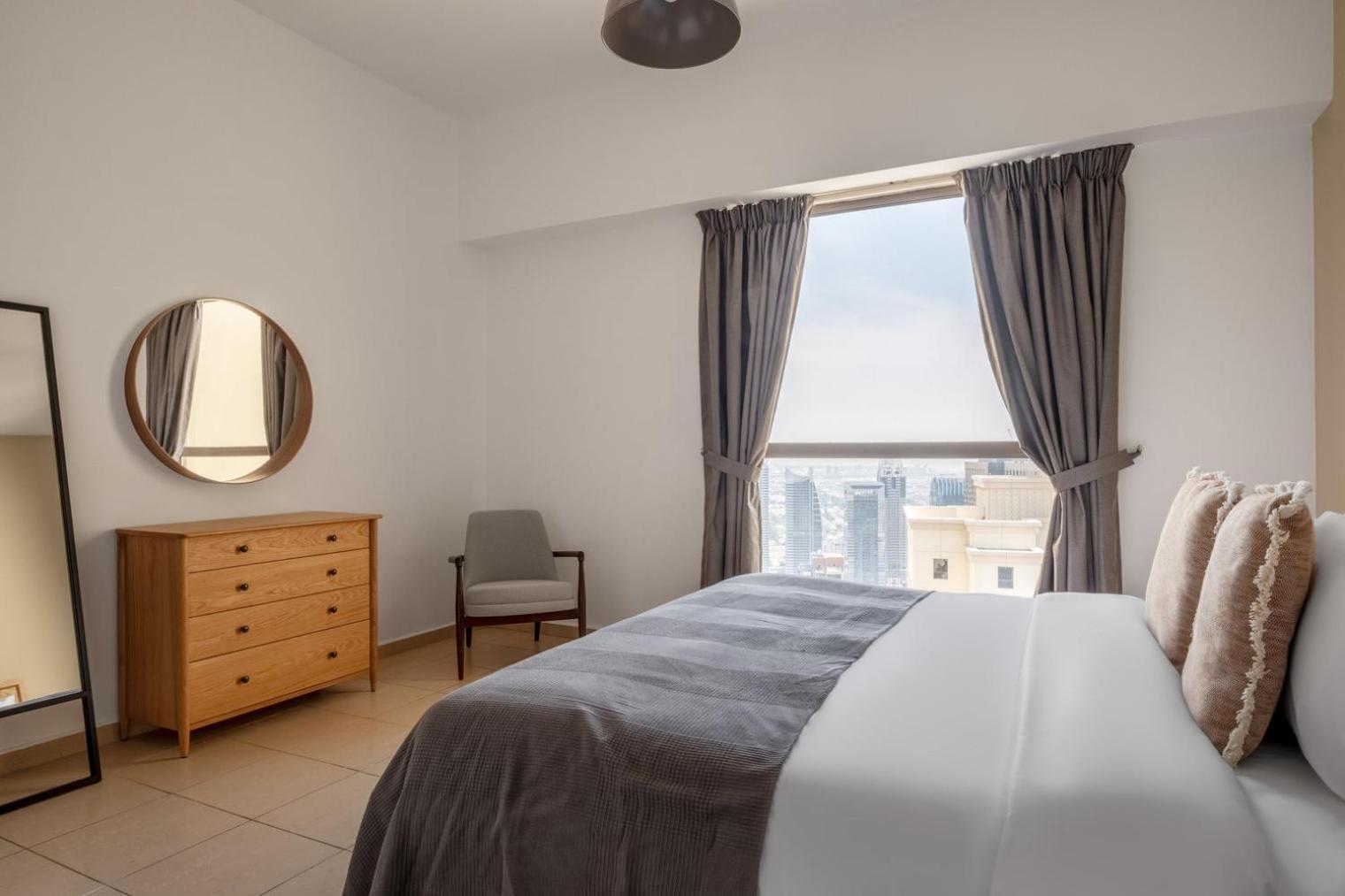 Blueground Sadaf 6 Marina View Pool Security Dxb-1428 Apartment *