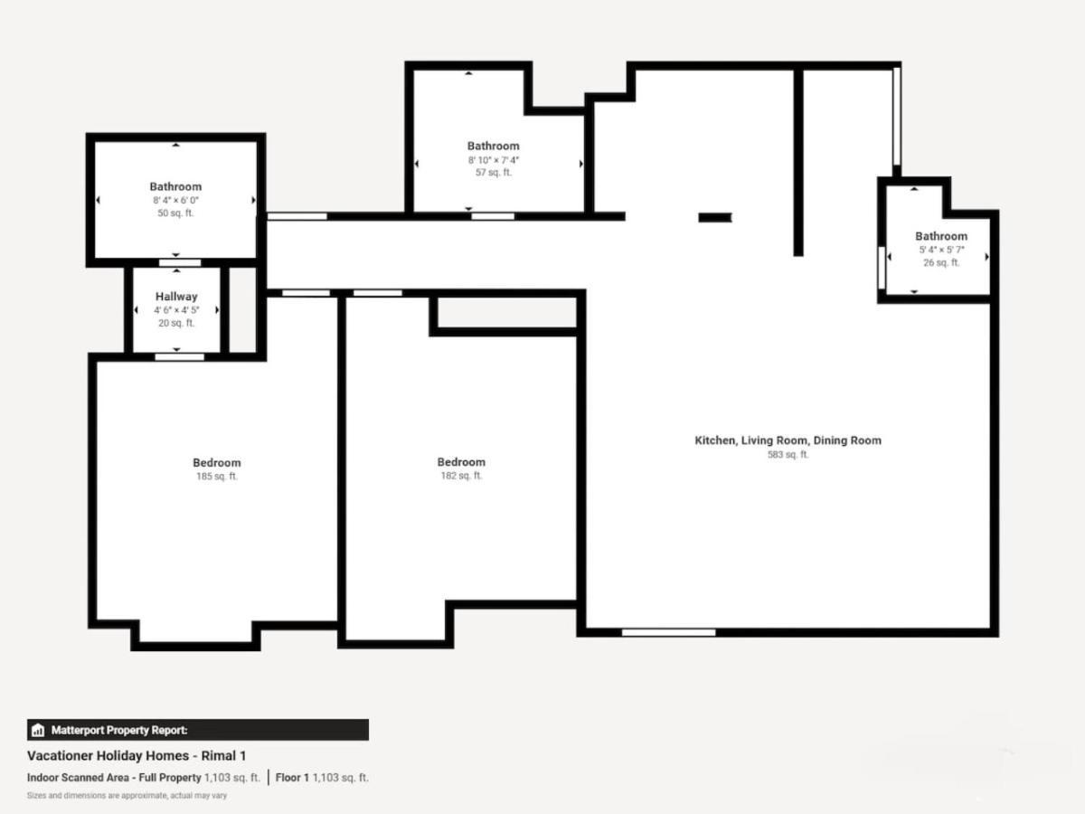 Rimal 1 - Opulant Two Bedroom Dubai