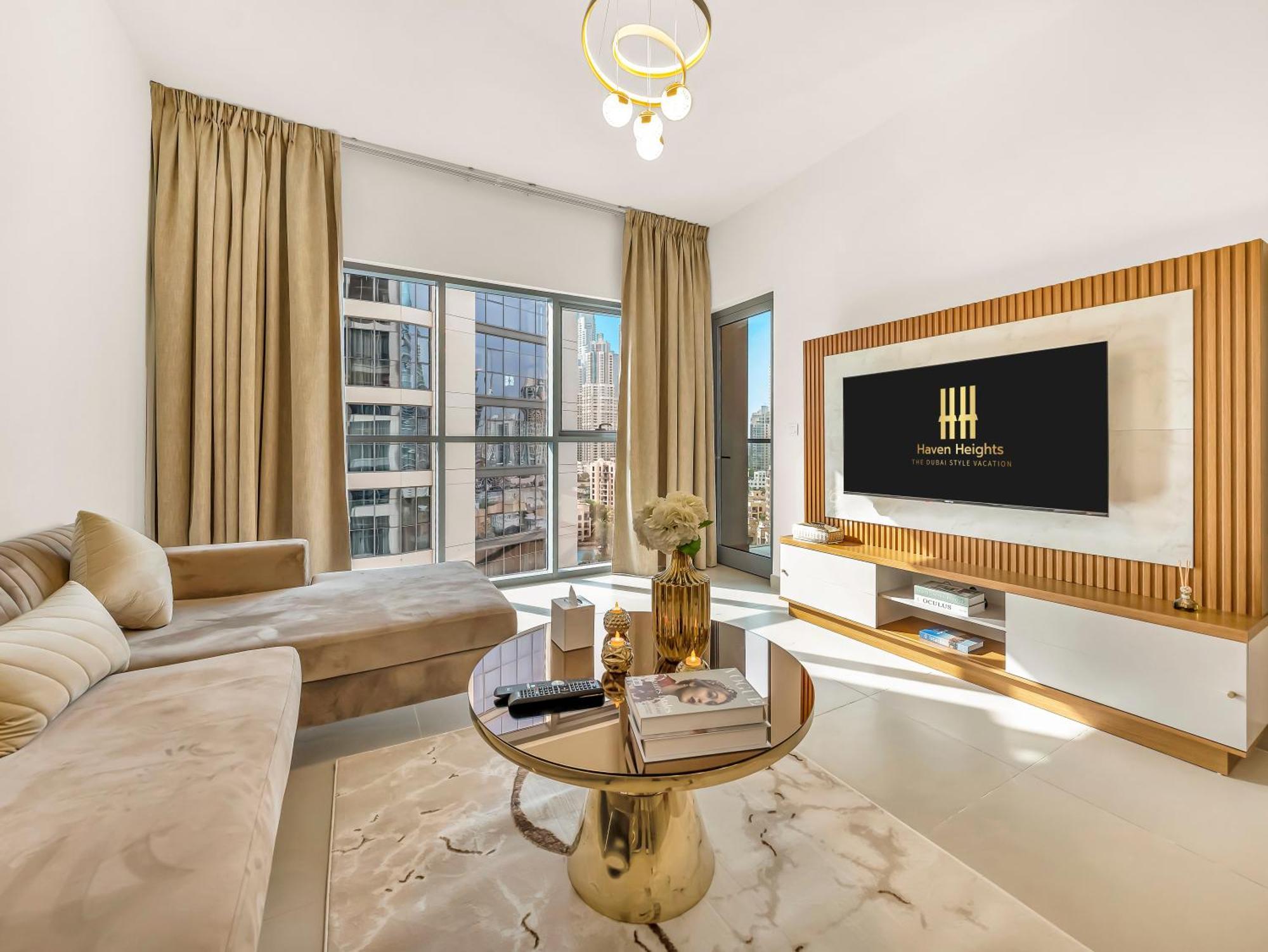 Downtown With Burj Khalifa View Haven Heights Homes * Dubai