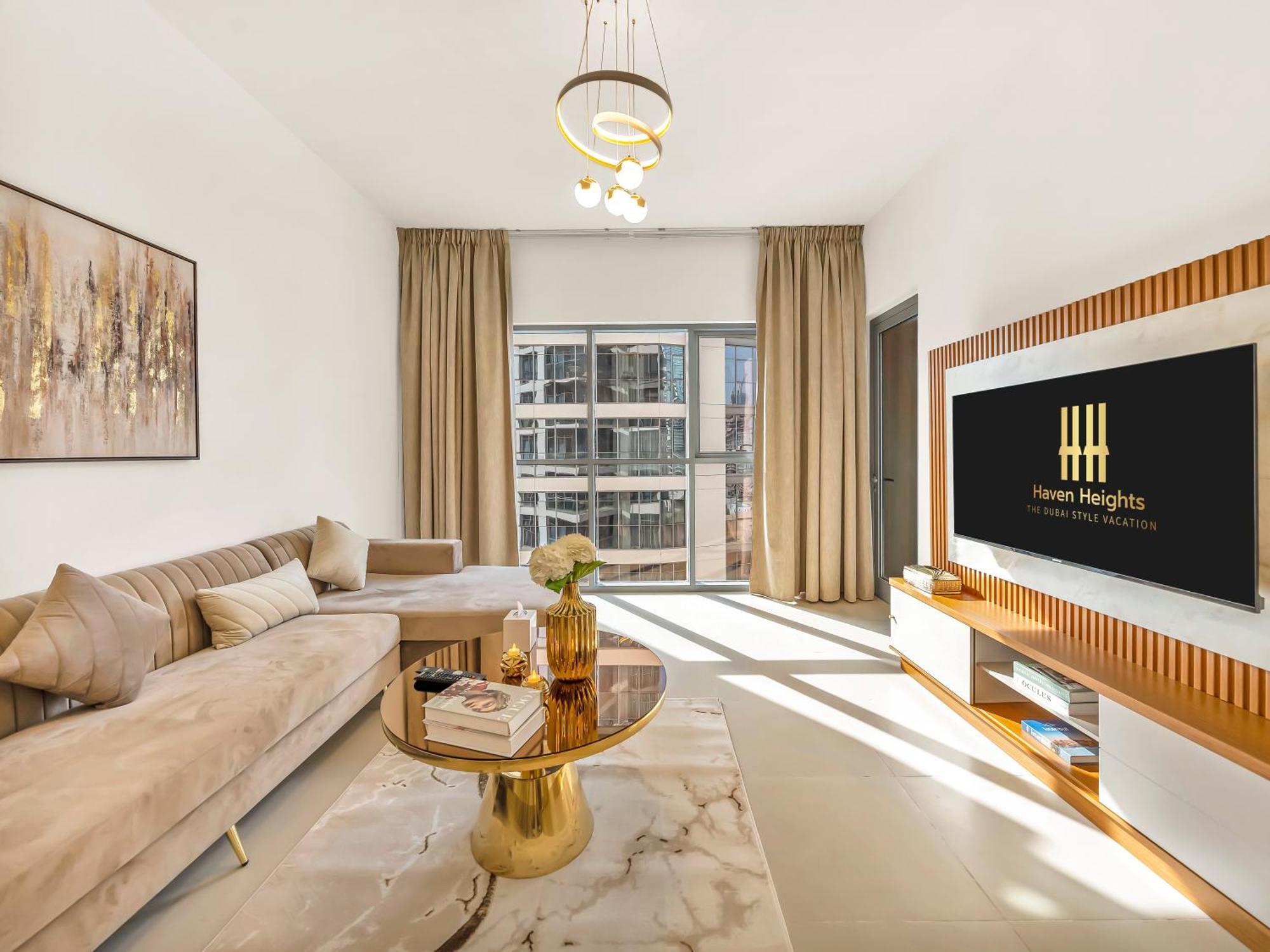 Apartment Downtown With Burj Khalifa View Haven Heights Homes Dubai