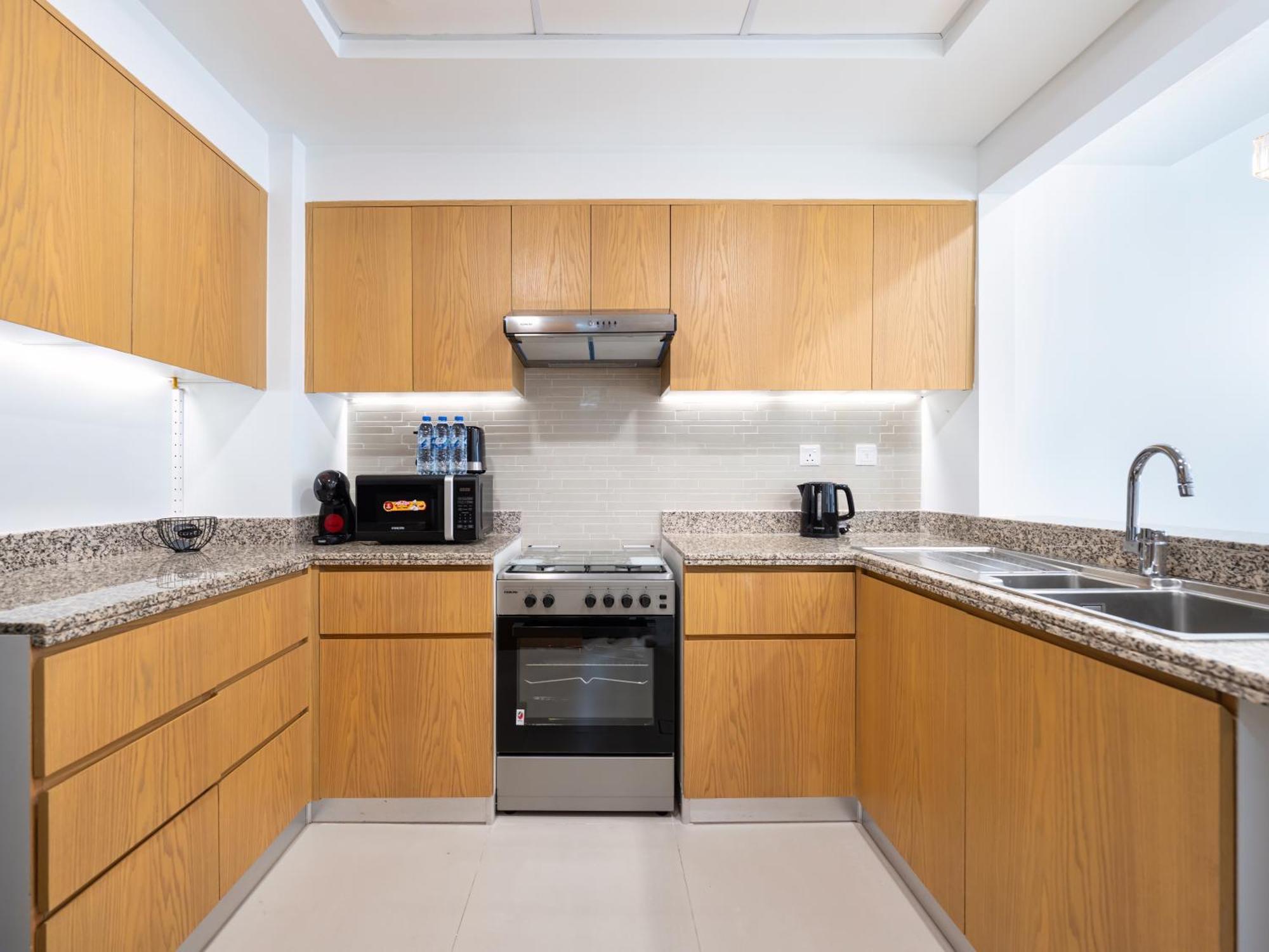 Downtown With Burj Khalifa View Haven Heights Homes Apartment *