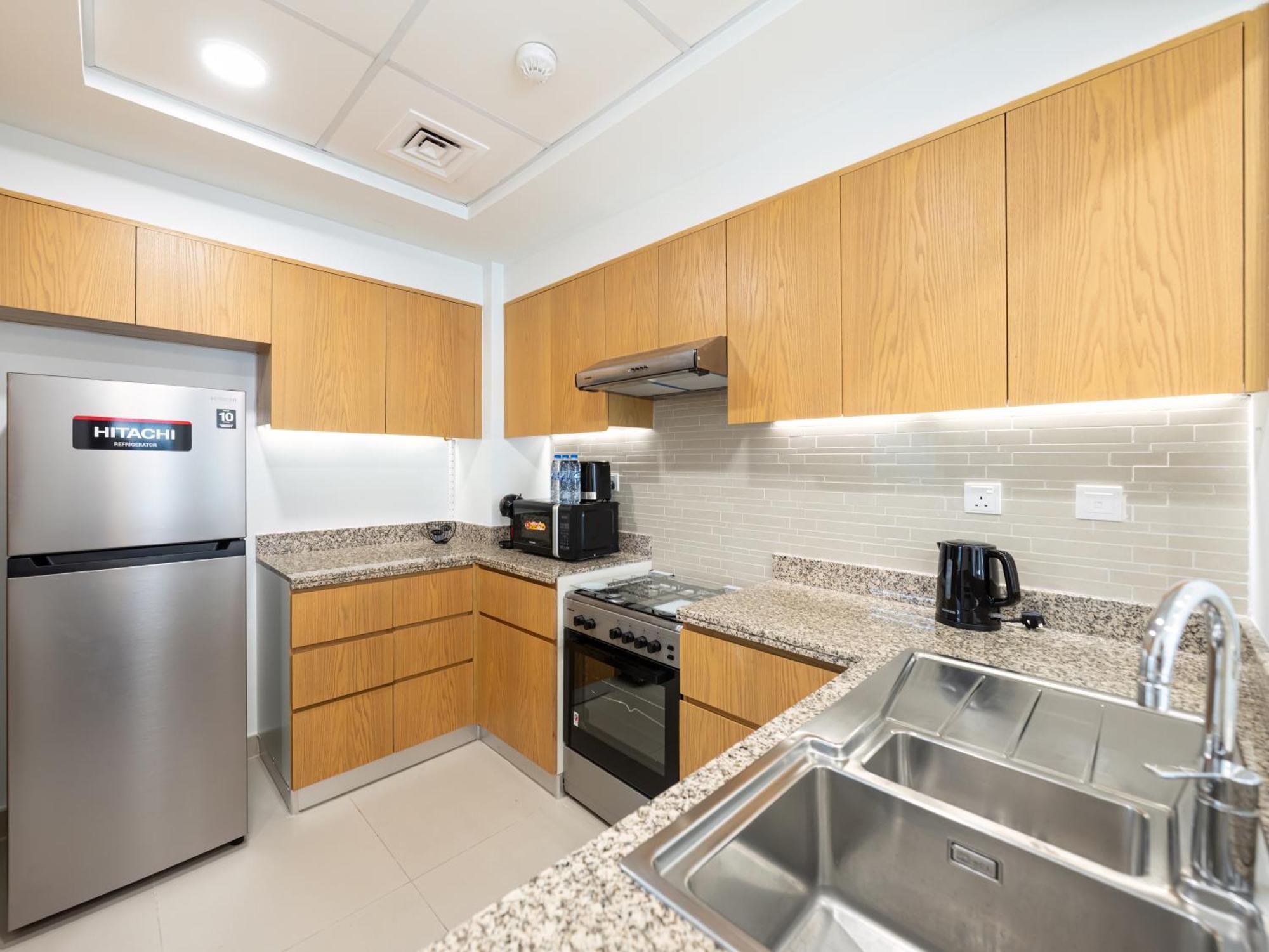 Downtown With Burj Khalifa View Haven Heights Homes Apartment *