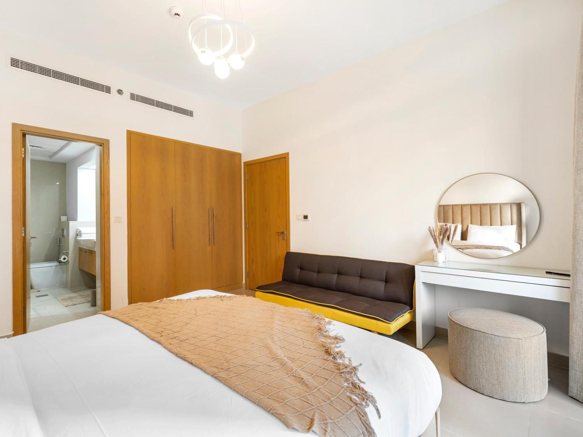 Downtown With Burj Khalifa View Haven Heights Homes Apartment *