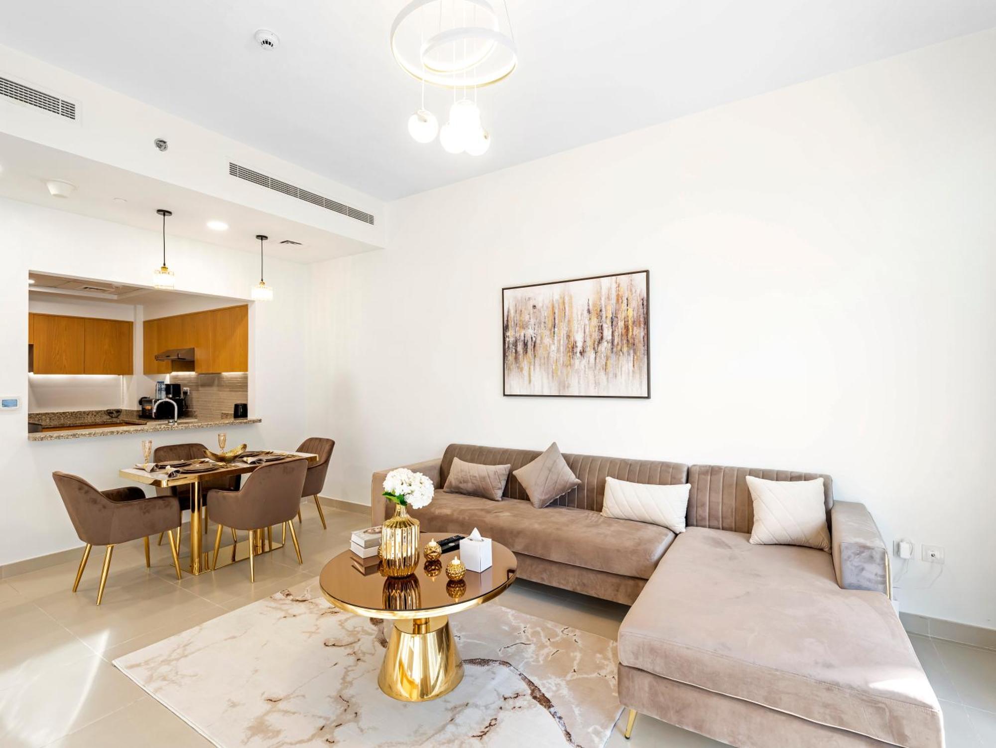 Apartment Downtown With Burj Khalifa View Haven Heights Homes Dubai