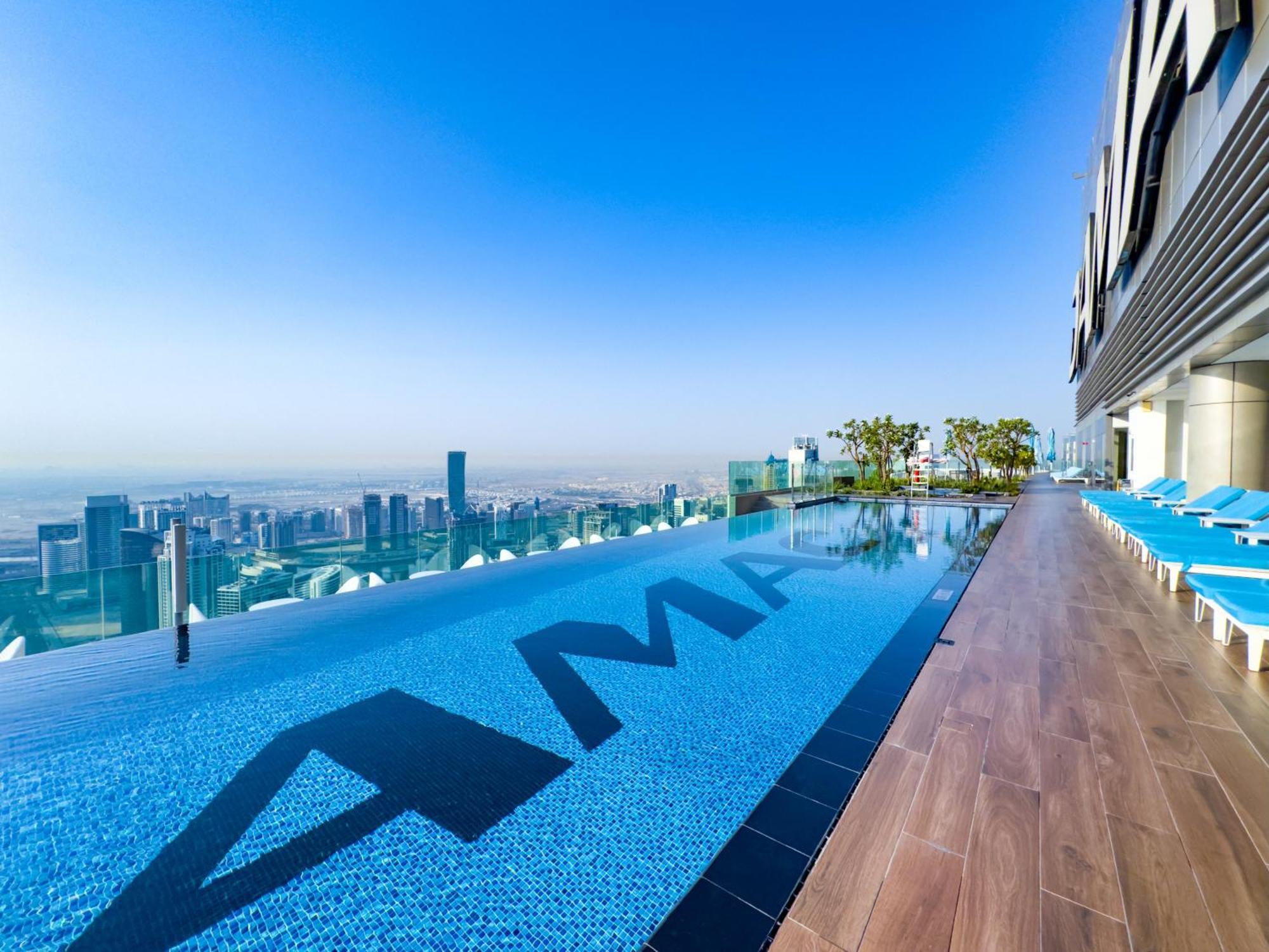 Paramount Midtown - 53rd Floor 2bedroom With Famous Roof Infinity Pool Overlooking Burj Khalifa