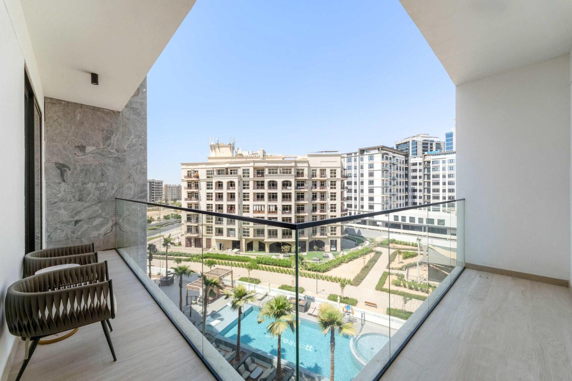 Elegant 1 Bedroom In Arjan With Pool Gym Game Dubai
