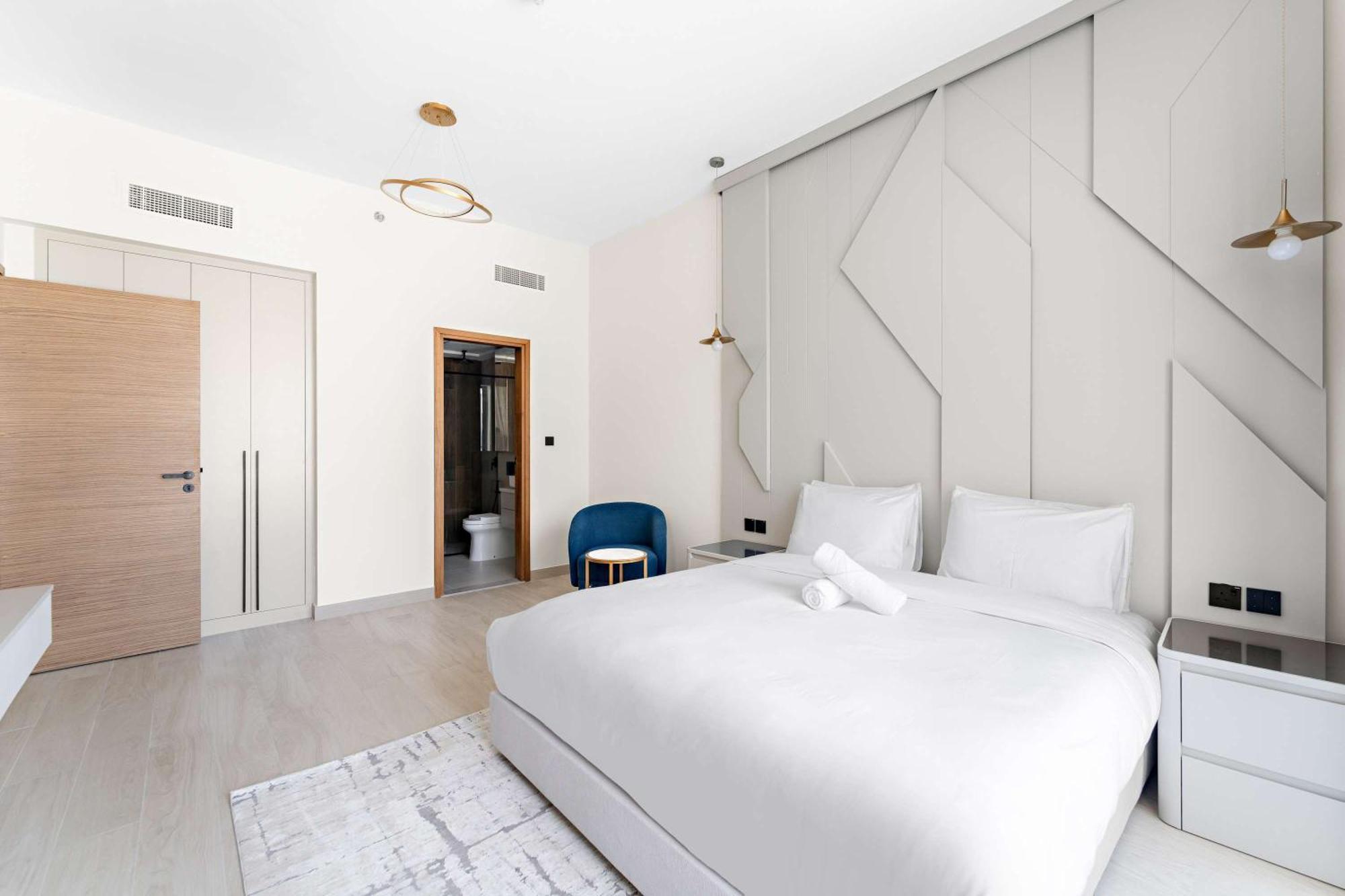 Elegant 1 Bedroom In Arjan With Pool Gym Game