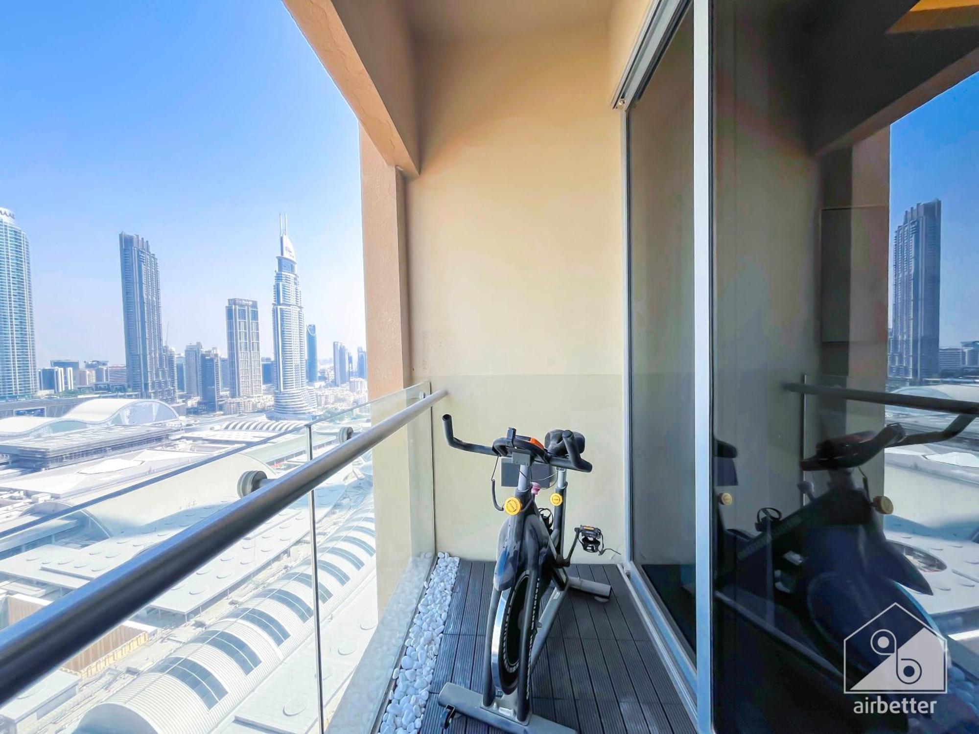 Mall Luxury 1bedroom Balcony & View Apartment *